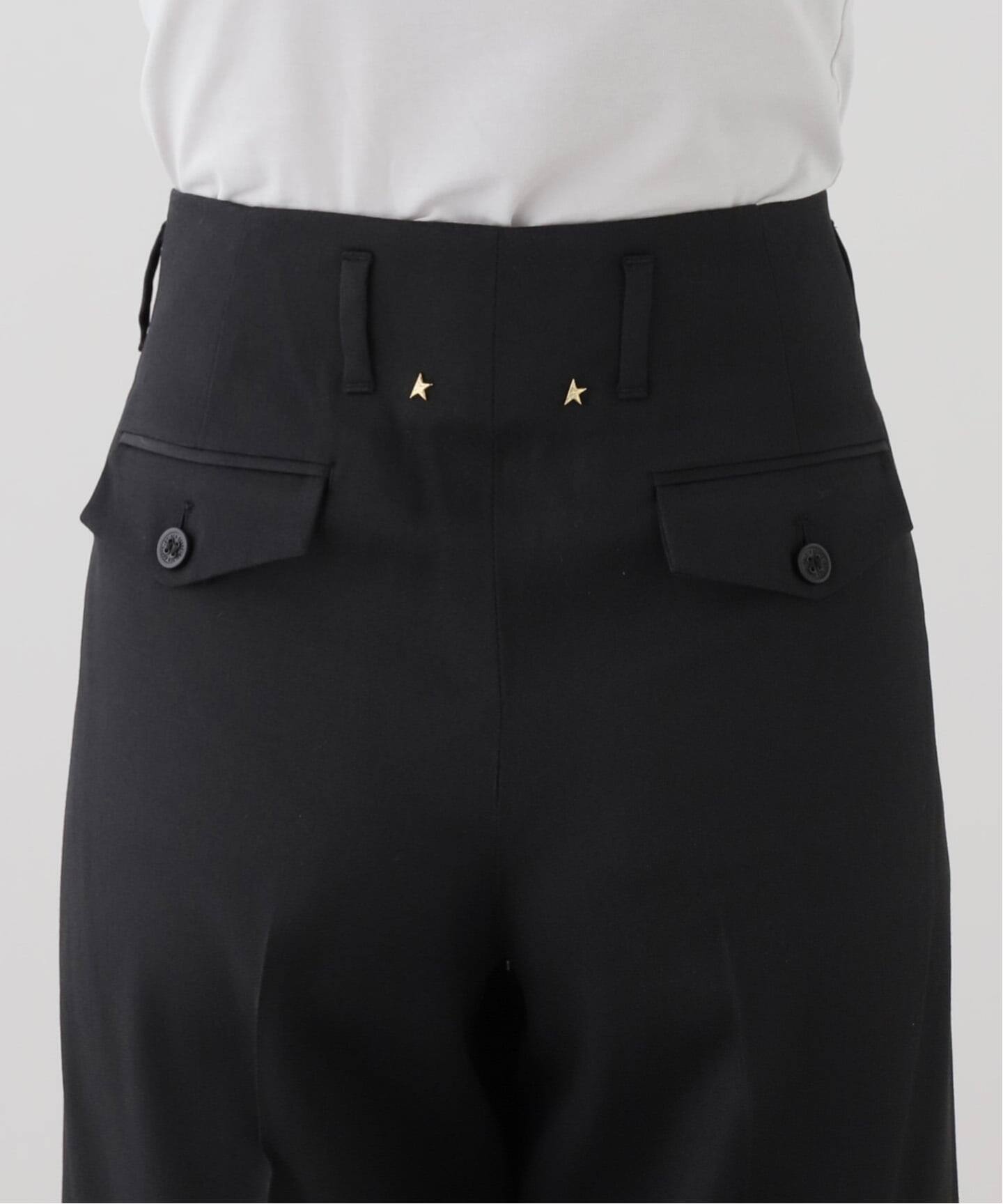 GOLDEN GOOSE/ゴールデン グース】 WIDE LEG LIGHT PANT（スラックス