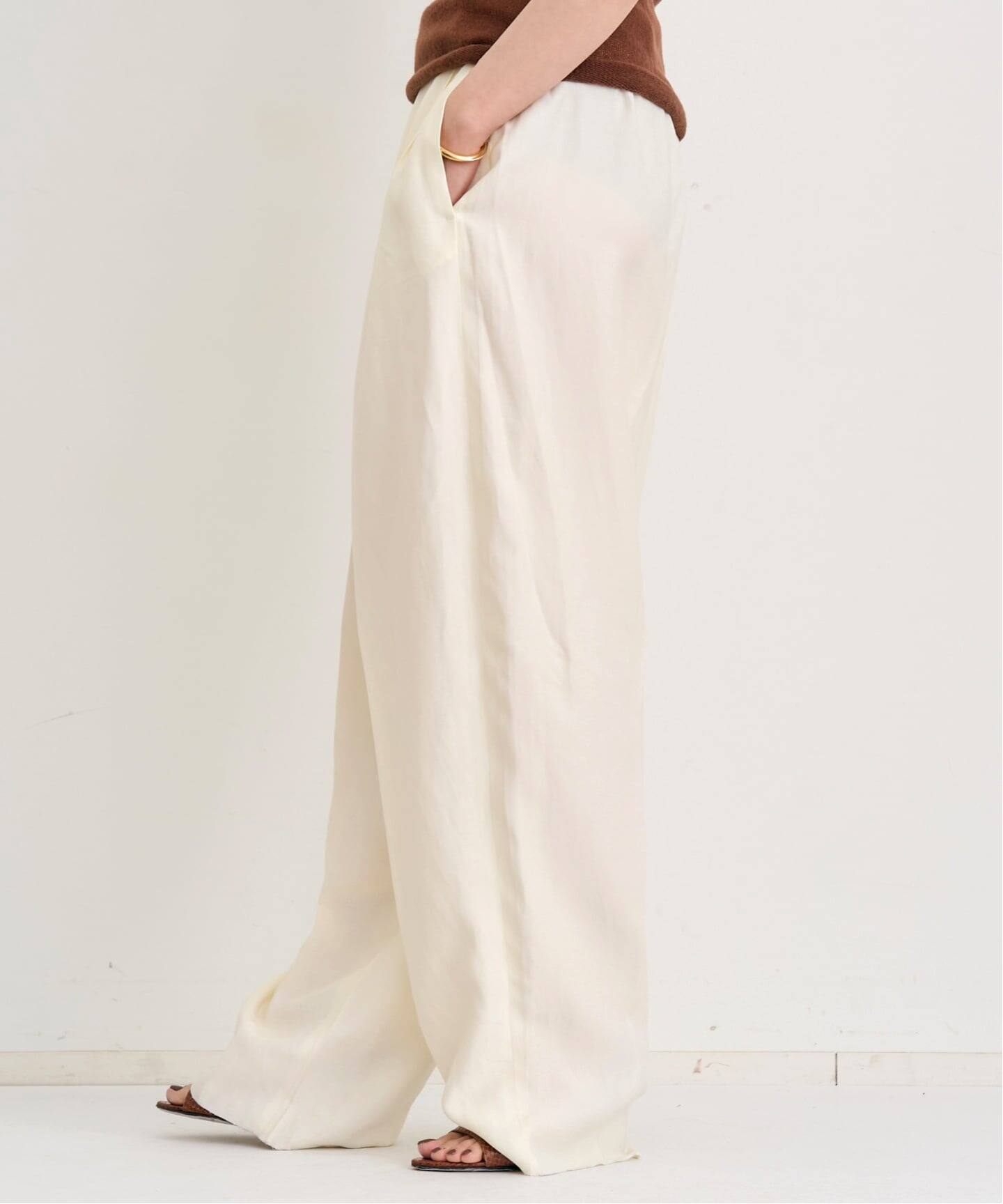 LANEUS/ラネウス】 VISCOSA PANTS（スラックス）｜L'Appartement