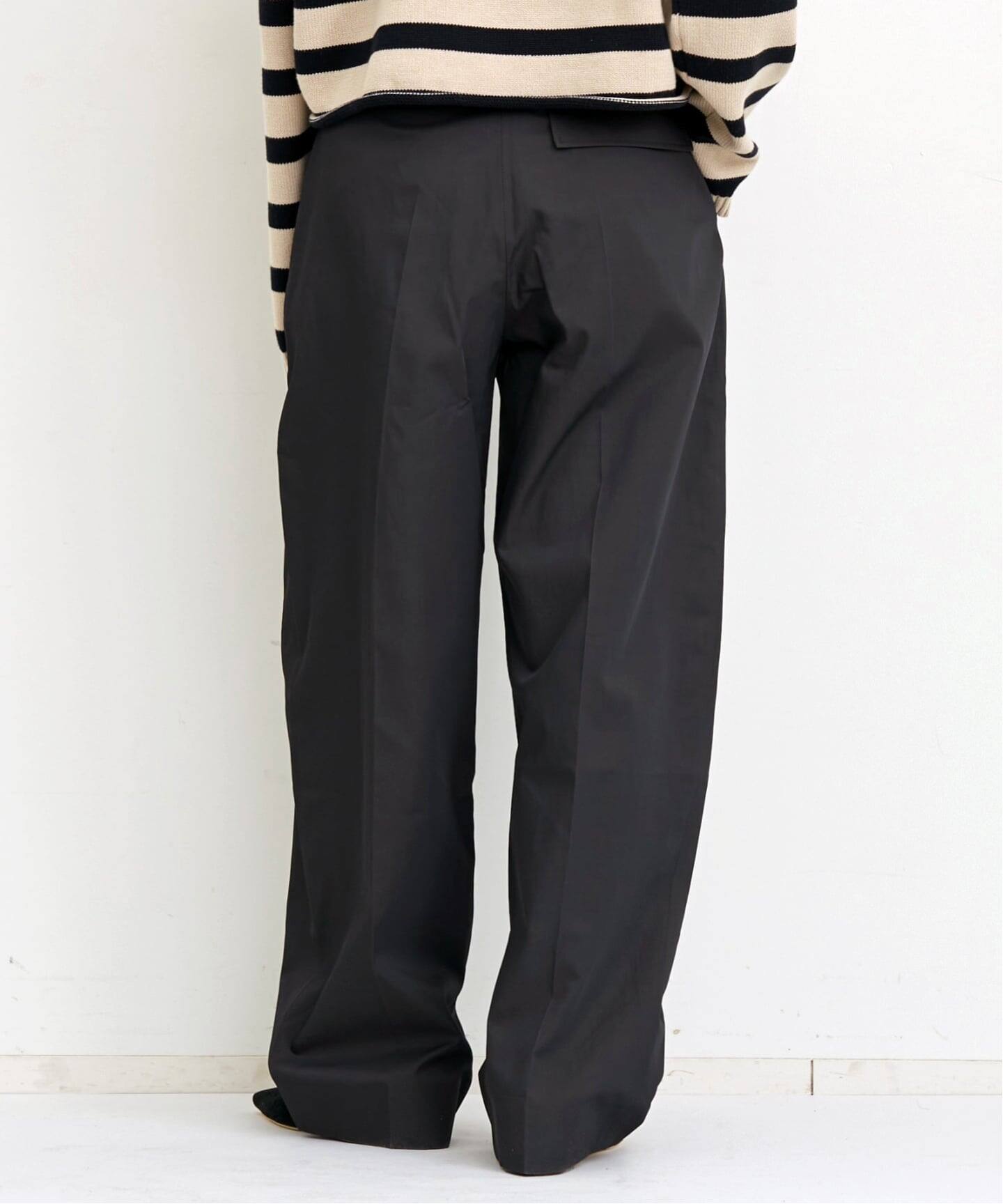 STUDIO NICHOLSON/スタジオ ニコルソン】 FRONT DOUBLE PLEAT PANT