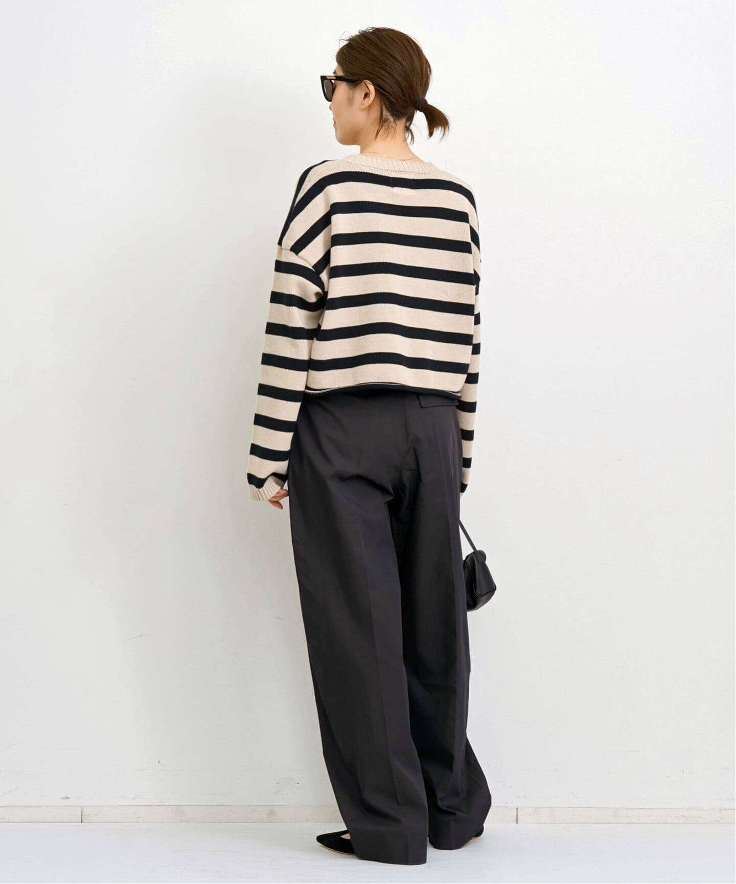 STUDIO NICHOLSON/スタジオ ニコルソン】 FRONT DOUBLE PLEAT PANT