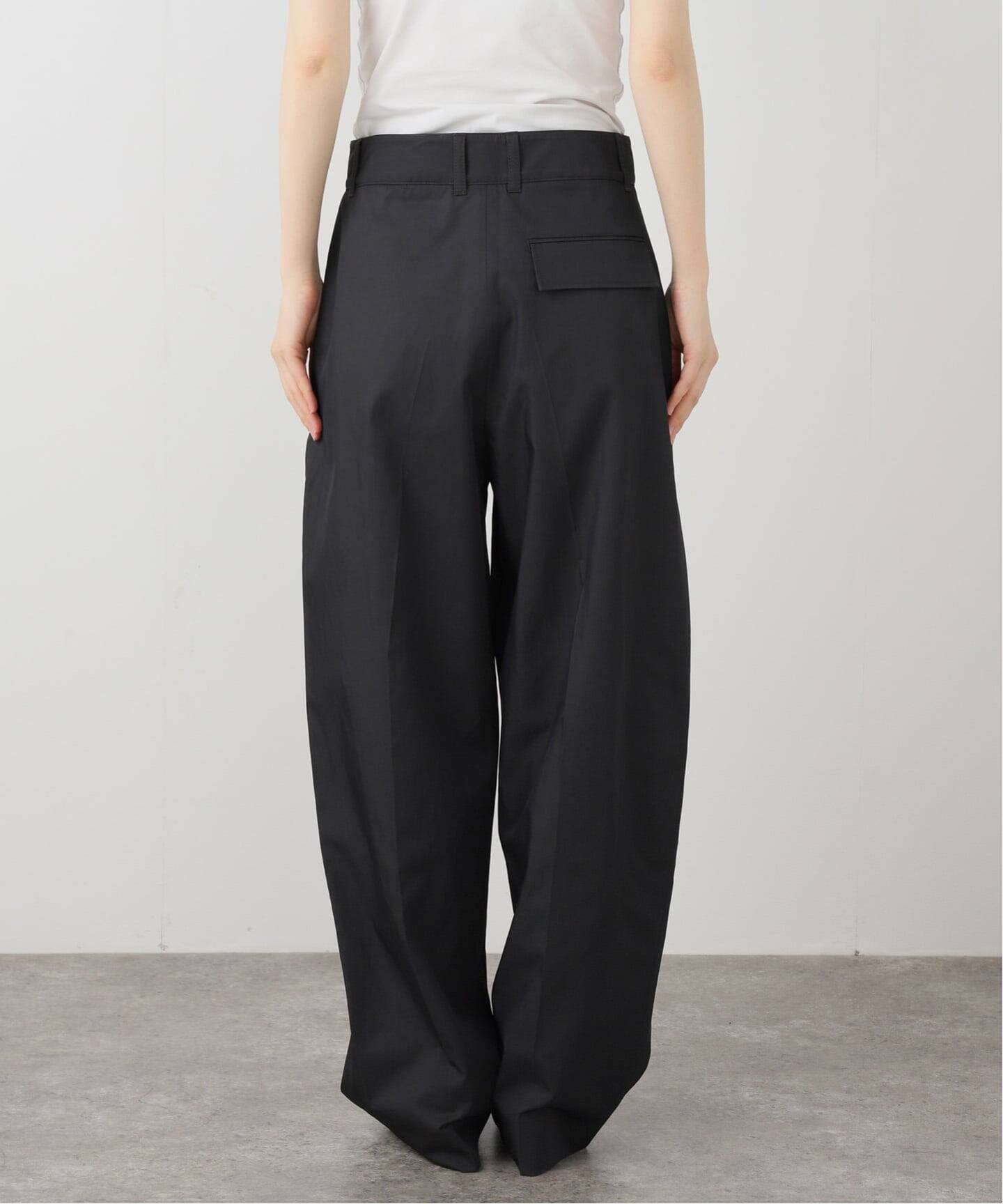 STUDIO NICHOLSON/スタジオ ニコルソン】 FRONT DOUBLE PLEAT PANT