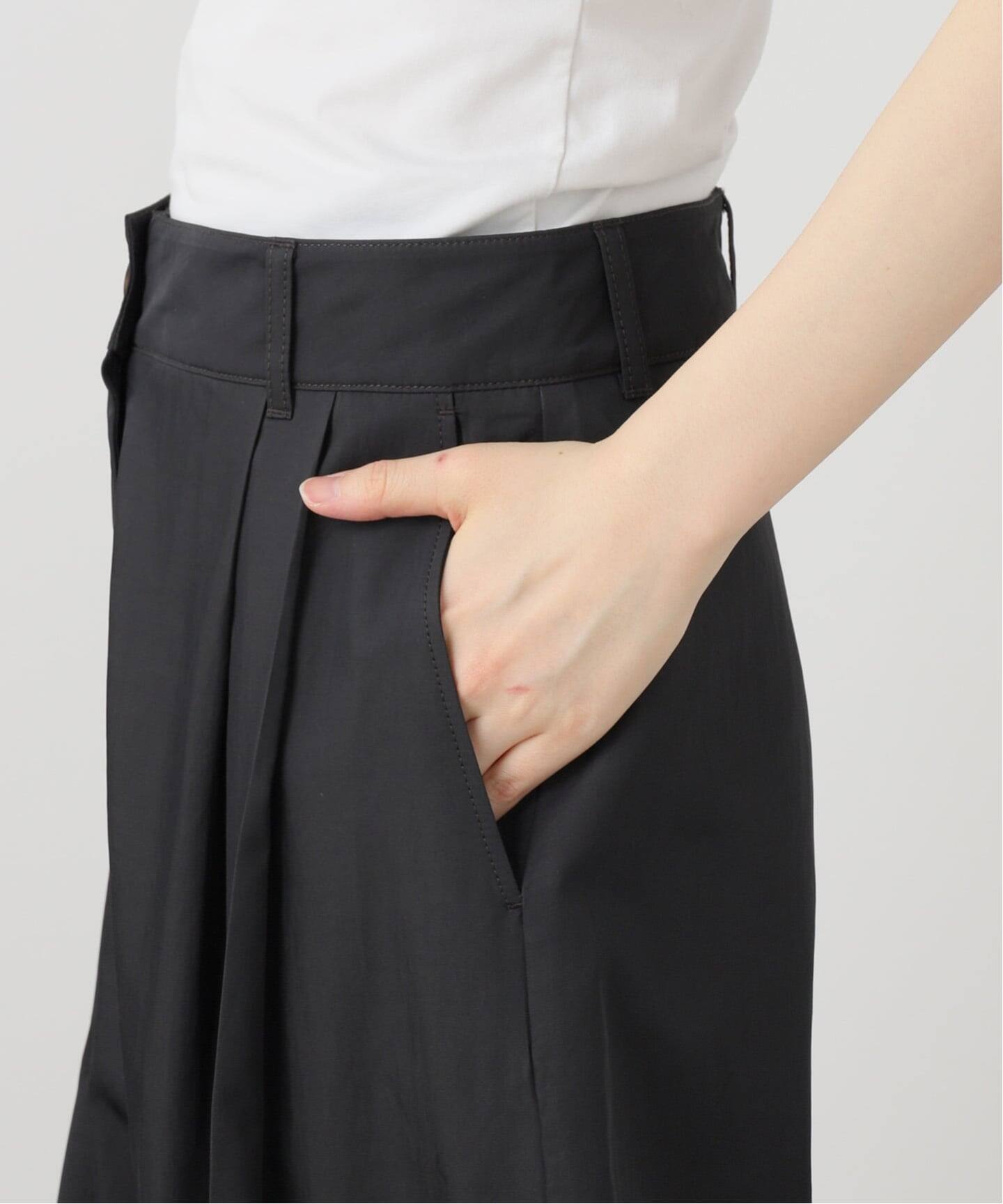 STUDIO NICHOLSON/スタジオ ニコルソン】 FRONT DOUBLE PLEAT PANT