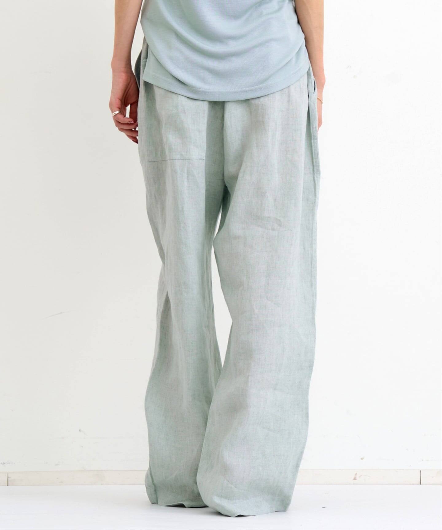 STUDIO NICHOLSON/スタジオ ニコルソン】 LINE WAIST BOTTON PANT