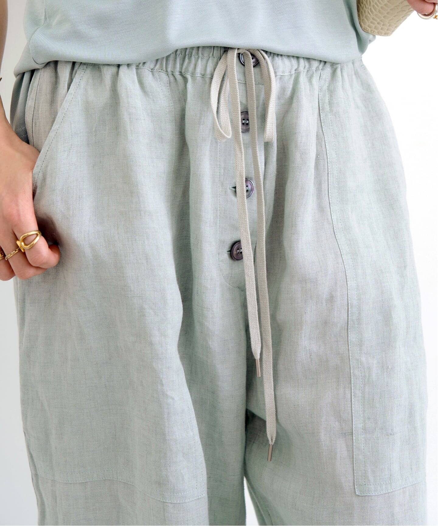 STUDIO NICHOLSON/スタジオ ニコルソン】 LINE WAIST BOTTON PANT