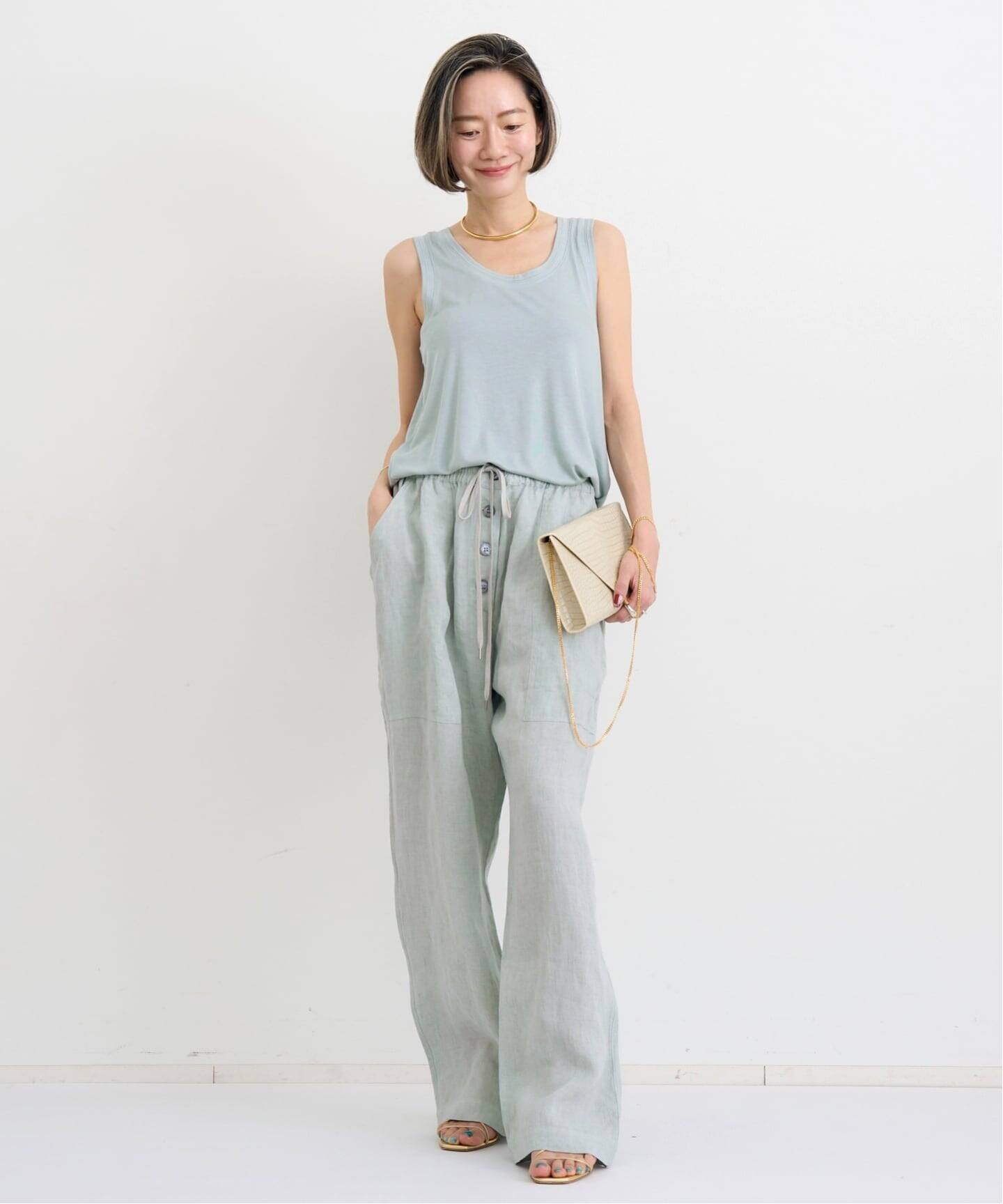 STUDIO NICHOLSON/スタジオ ニコルソン】 LINE WAIST BOTTON PANT