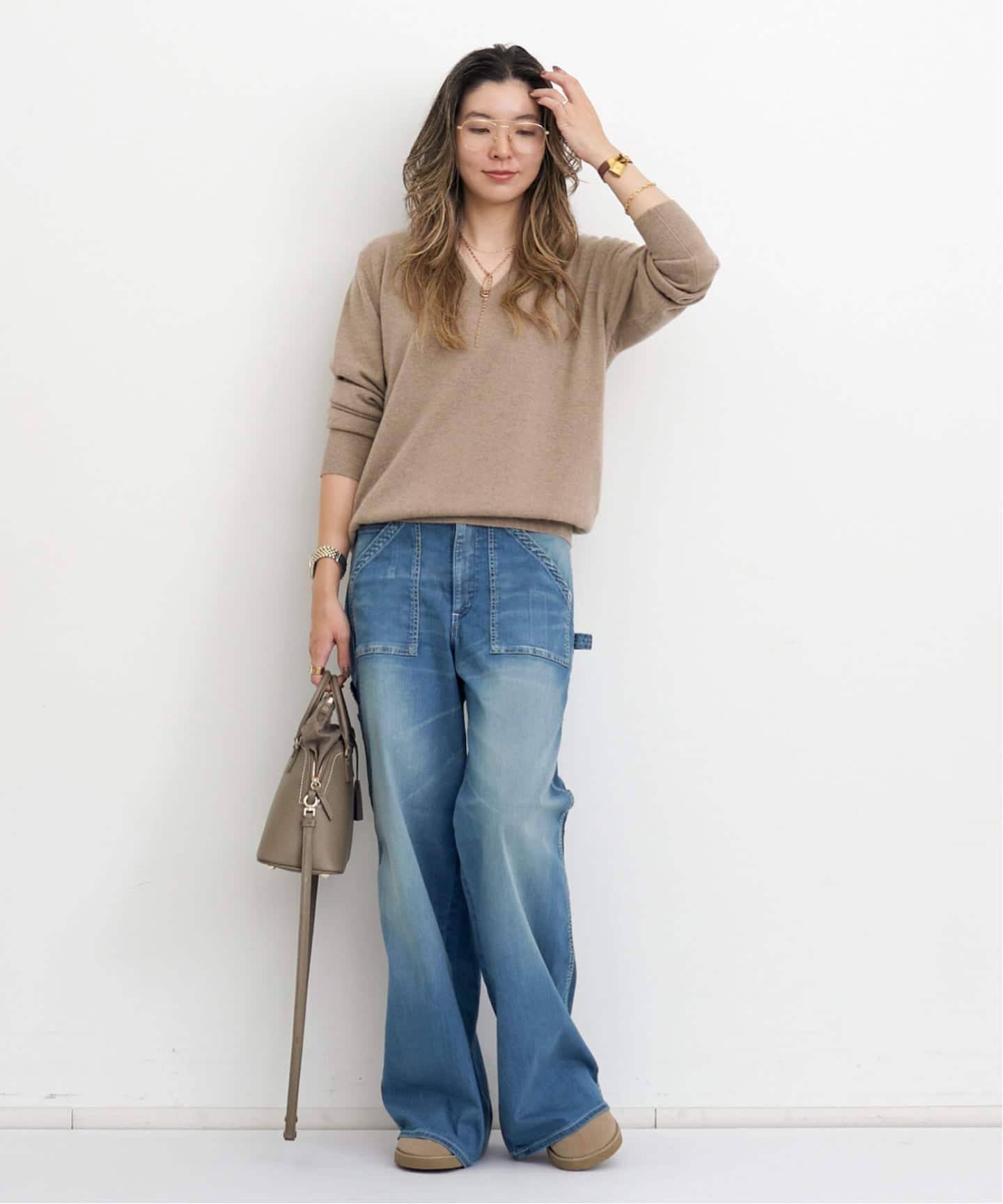 GOOD GRIEF!/グッド グリーフ】 PAINTER PANTS VINTAGE WASH（デニム