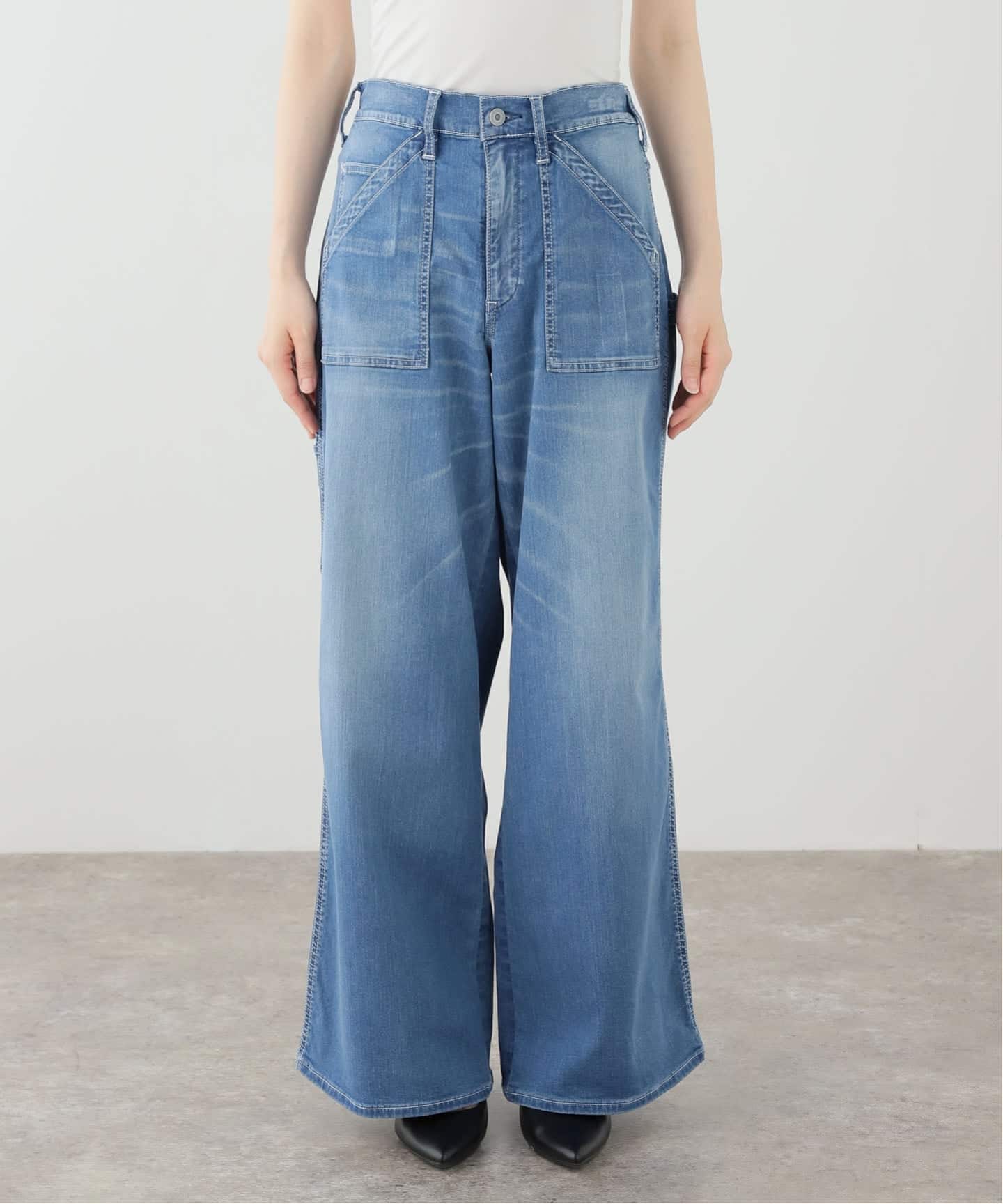 GOOD GRIEF!/グッド グリーフ】 PAINTER PANTS VINTAGE WASH（デニム