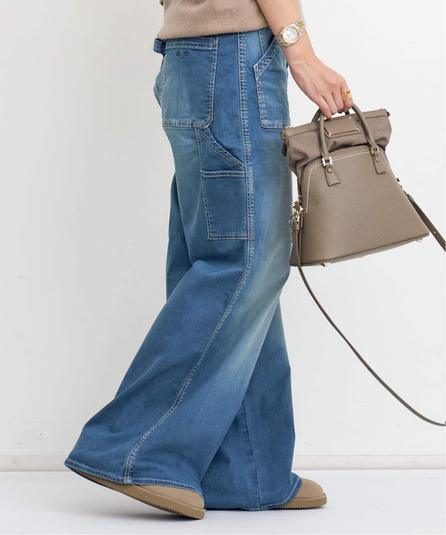 GOOD GRIEF!/グッド グリーフ】 PAINTER PANTS VINTAGE WASH（デニム
