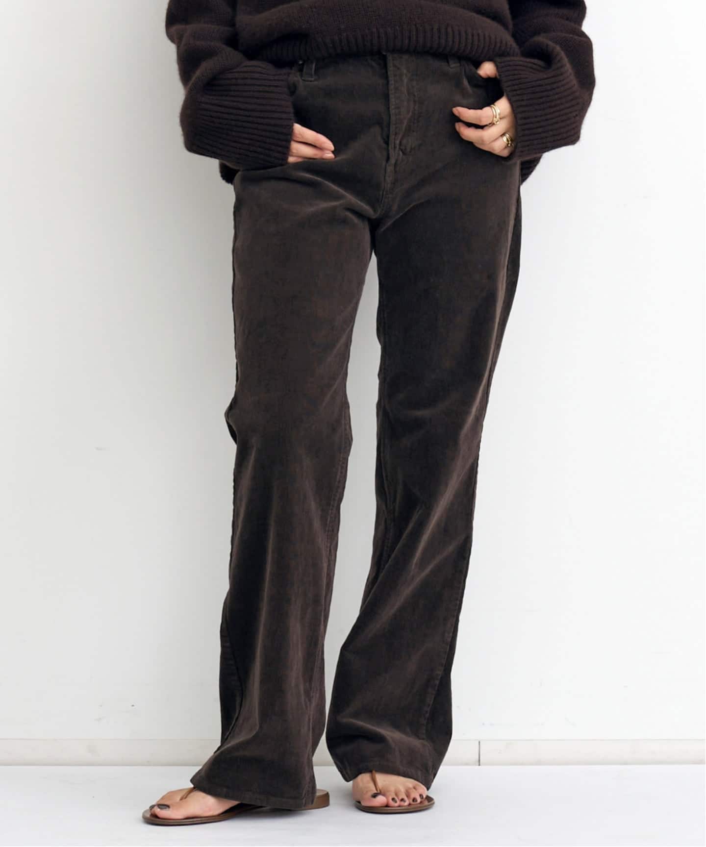 グッドグリーフ　GOOD GRIEF!　アパルトモン　パンツ GOOD GRIEF!/グッド グリーフ】 CORDUROY BOOTS CUT PANTS（その他