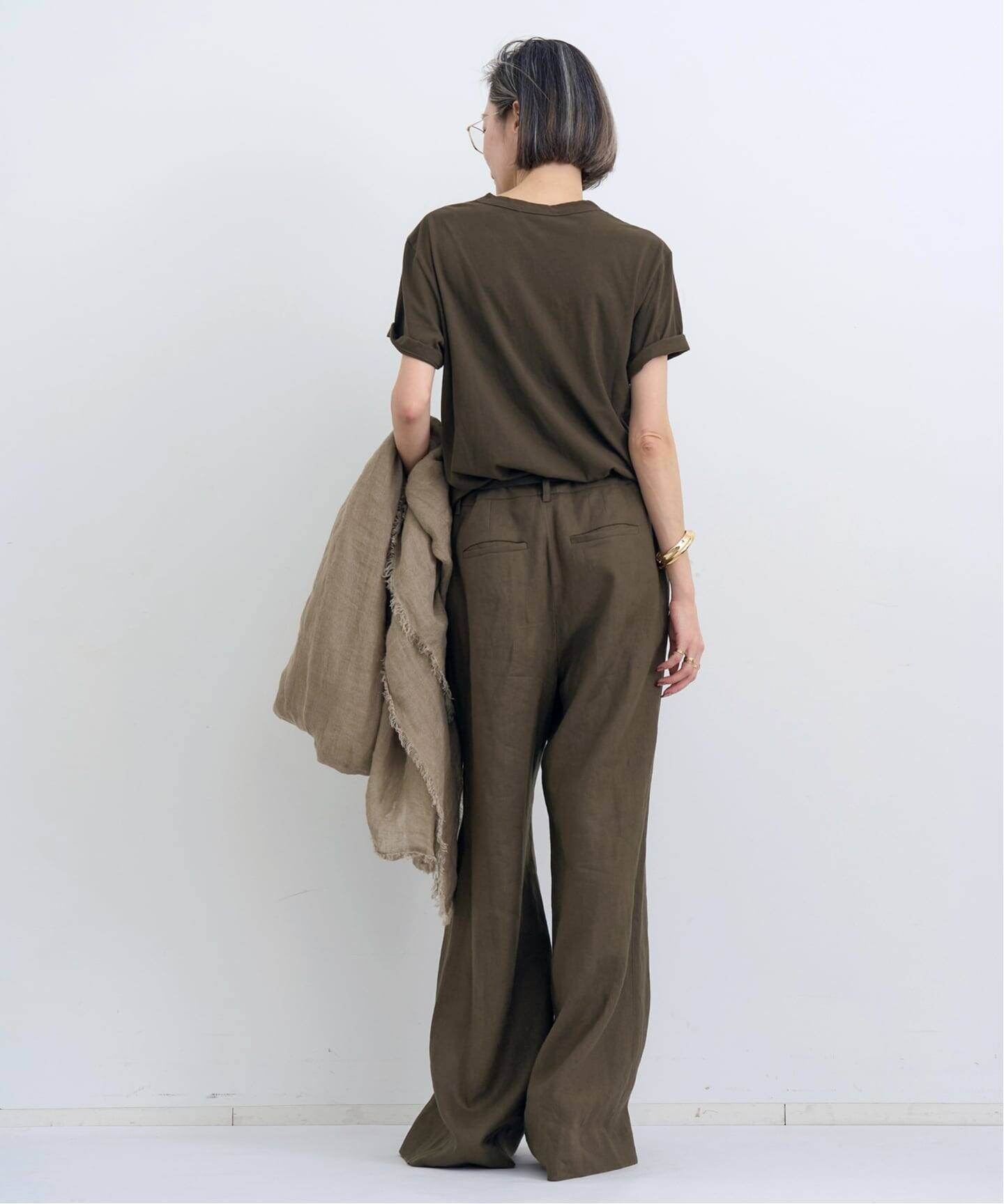 R2W/アールツーダブリュー】 LINEN PANTS（その他パンツ）｜L