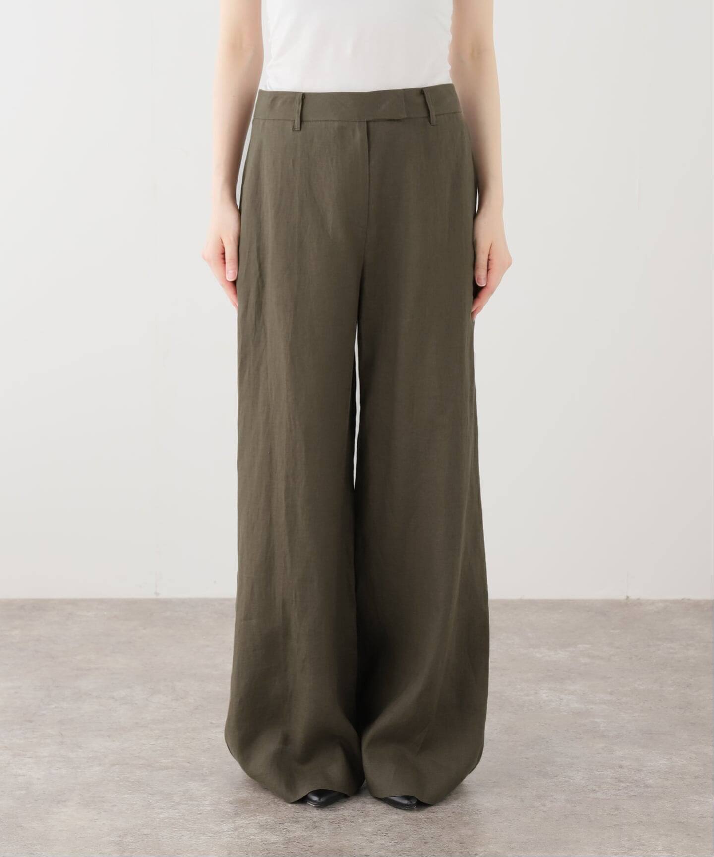R2W/アールツーダブリュー】 LINEN PANTS（その他パンツ）｜L