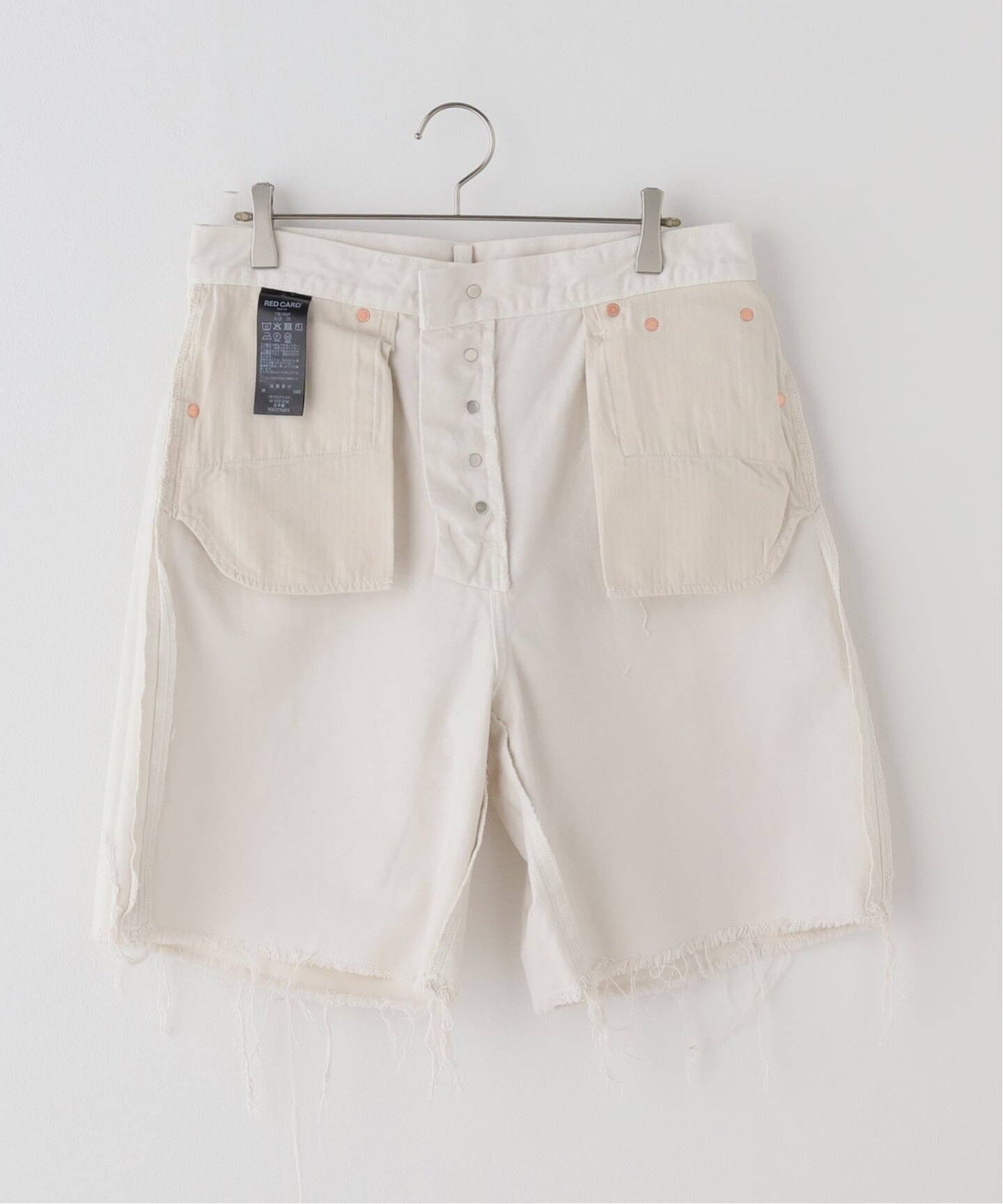 RED CARD/レッド カード】 HALF DENIM（デニムパンツ・ジーンズ）｜L