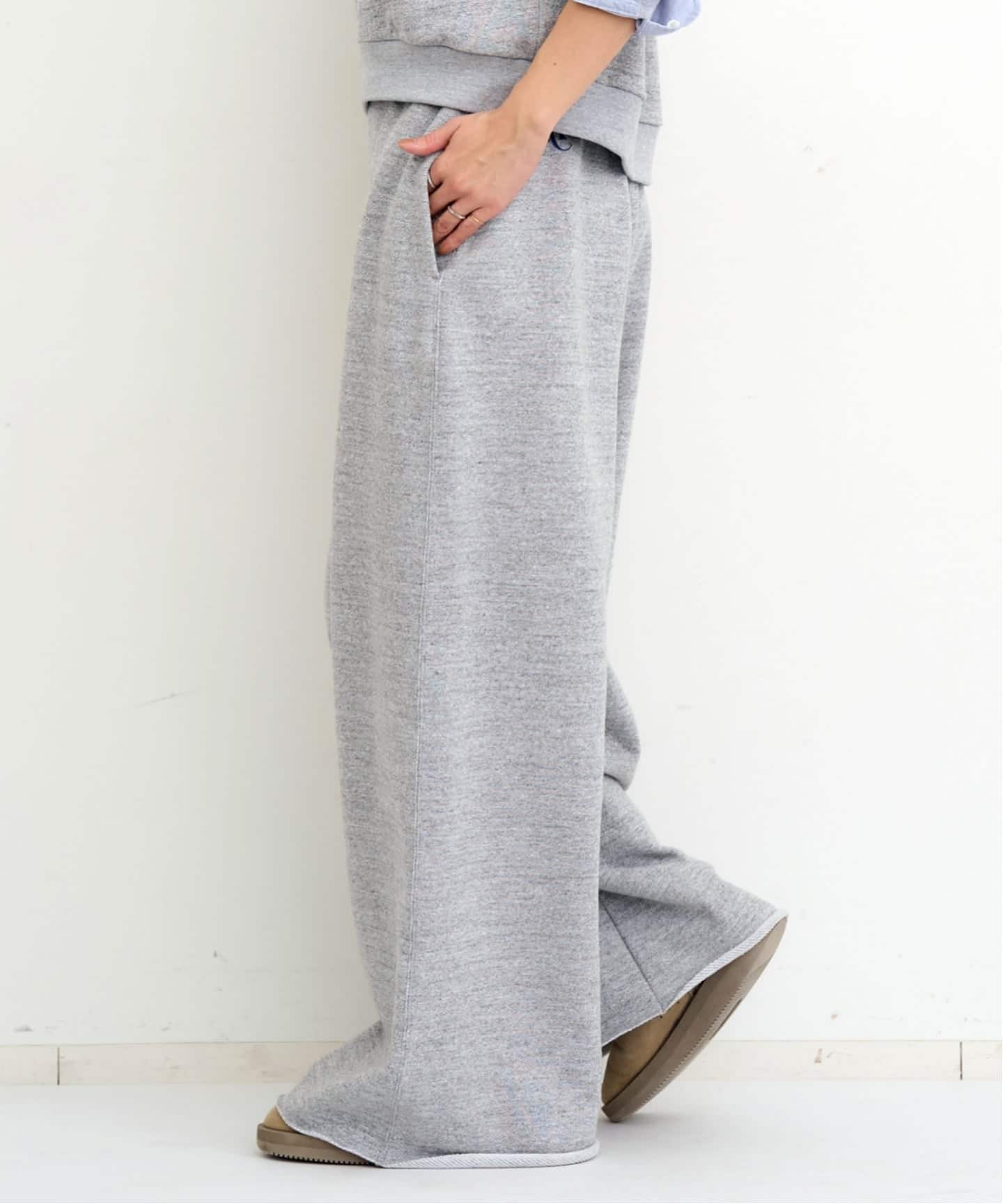 AMERICANA/アメリカーナ】 BAGGY PANTS（スウェットパンツ）｜L