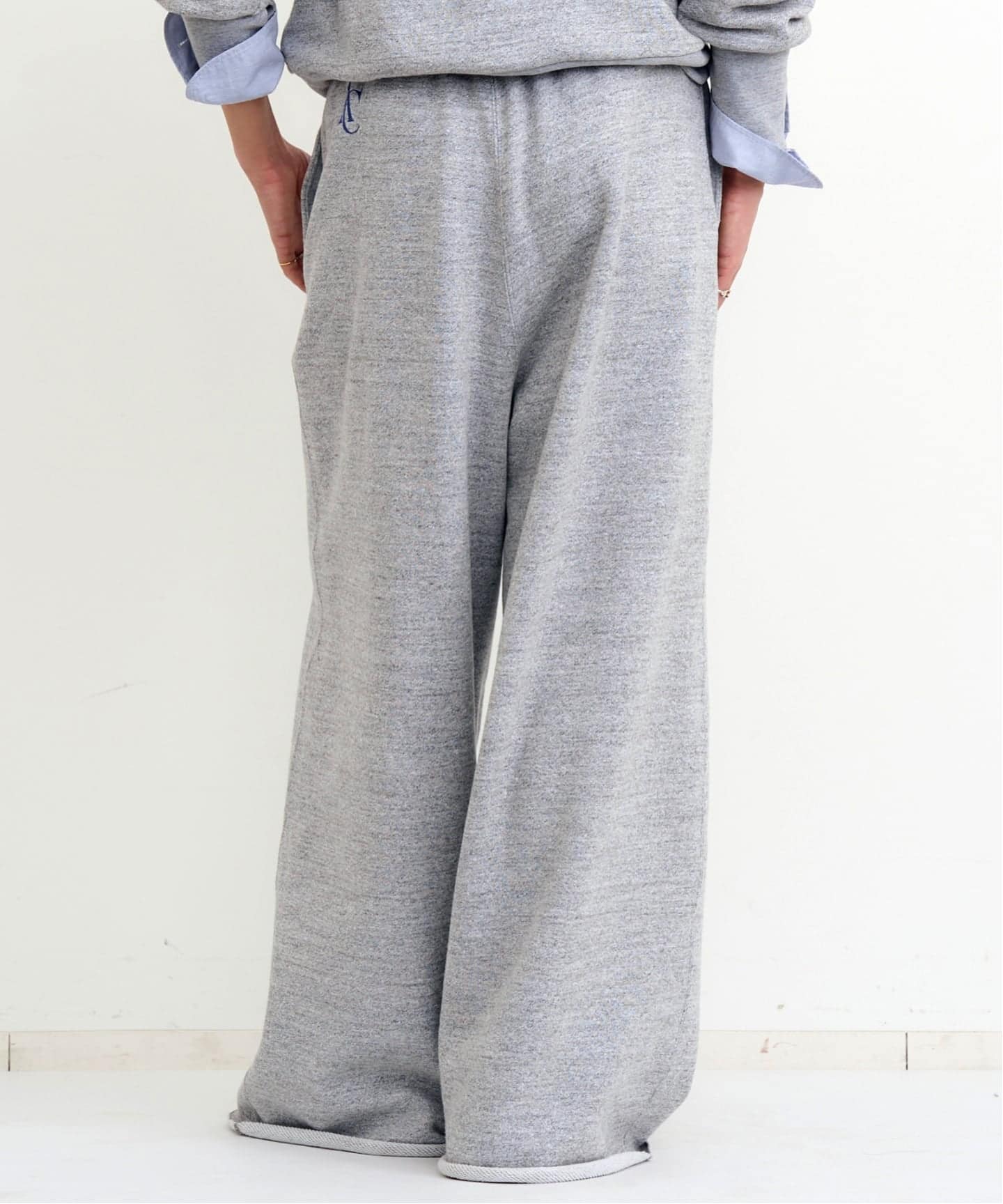 AMERICANA/アメリカーナ】 BAGGY PANTS（スウェットパンツ）｜L