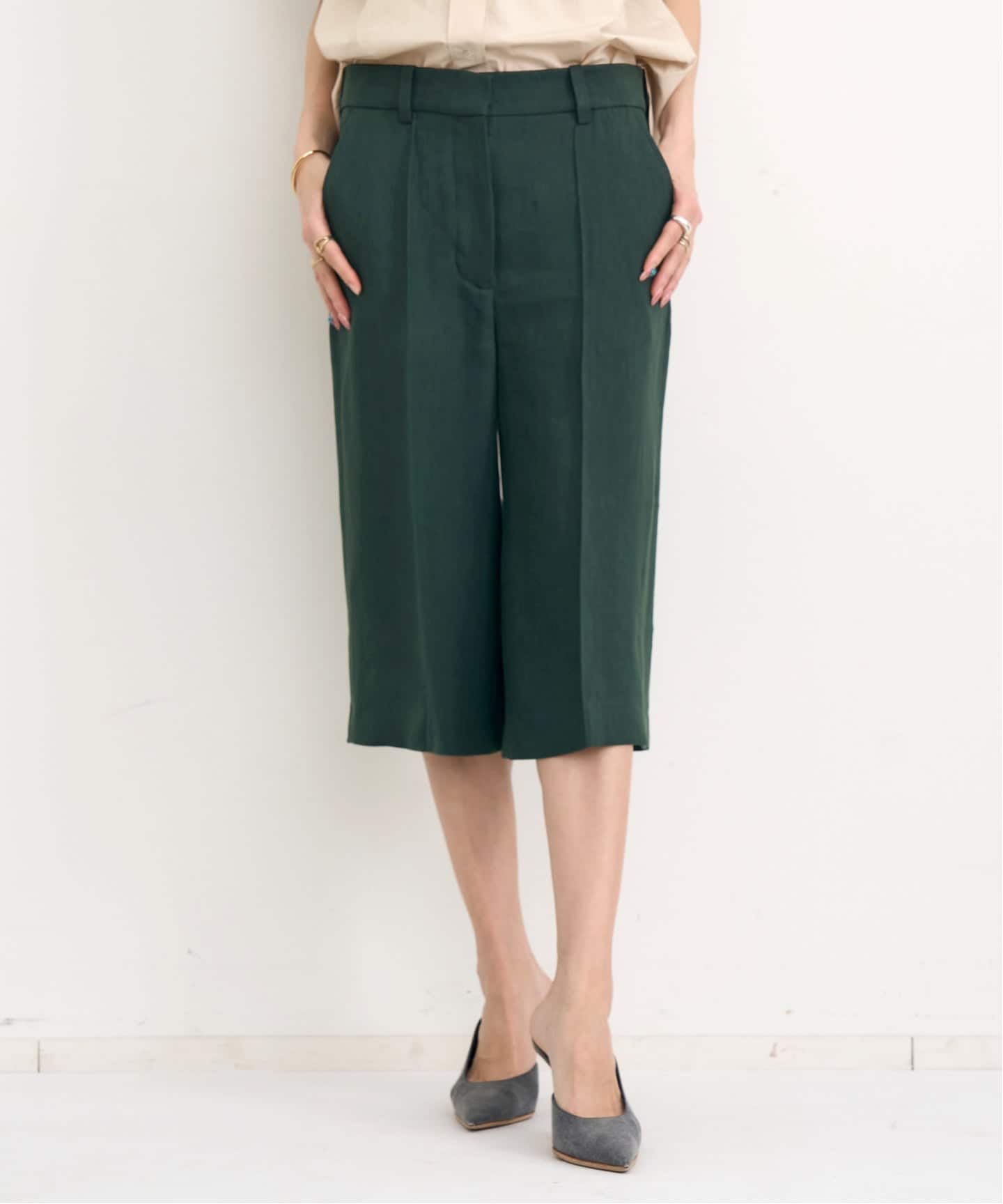 LAURENCE BRAS/ローレンス ブラス】 BERMUDE PANTS（ショート・ハーフ