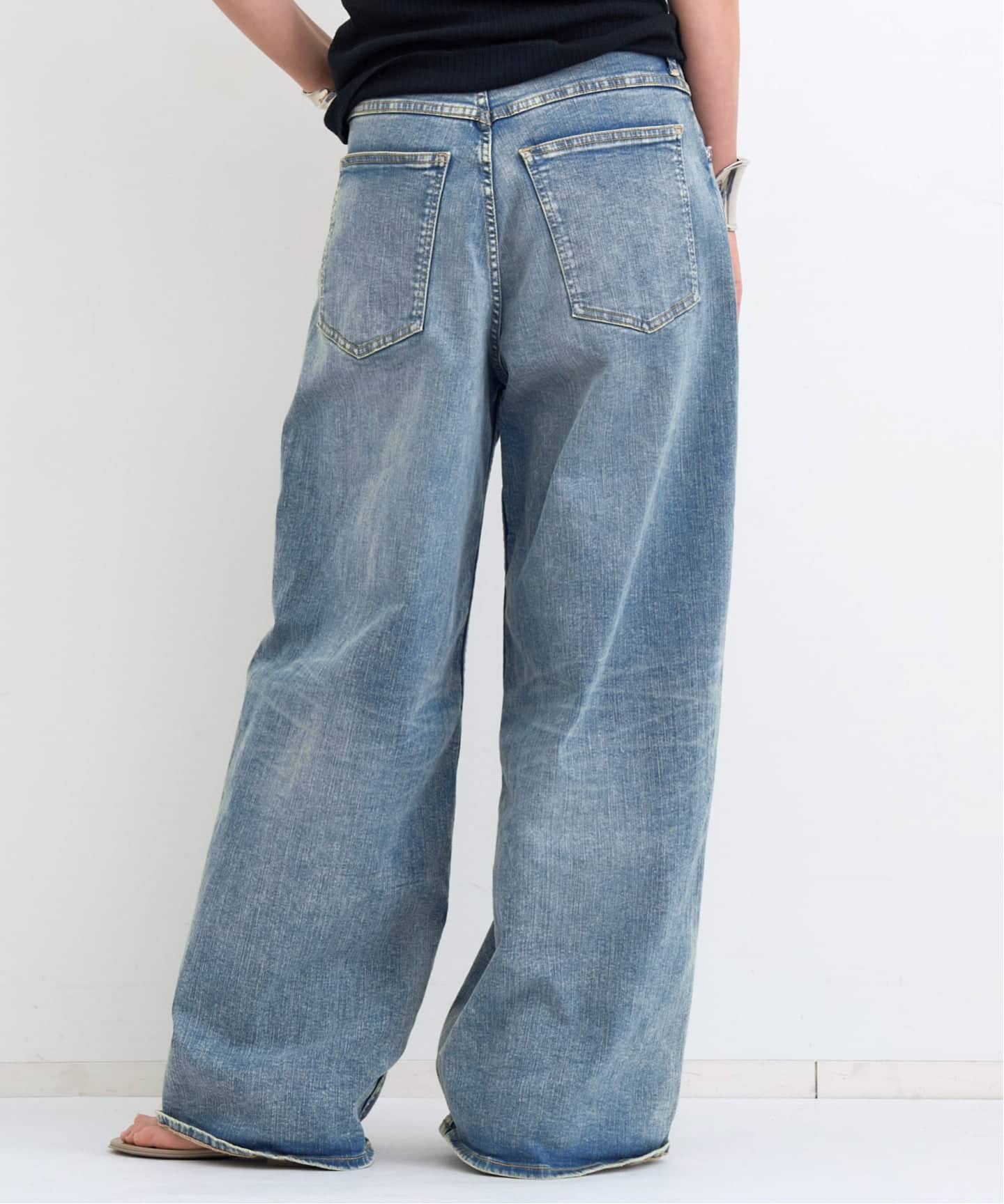GOOD GRIEF!/グッド グリーフ】 GENTLE FORK WIDE DENIM（デニムパンツ