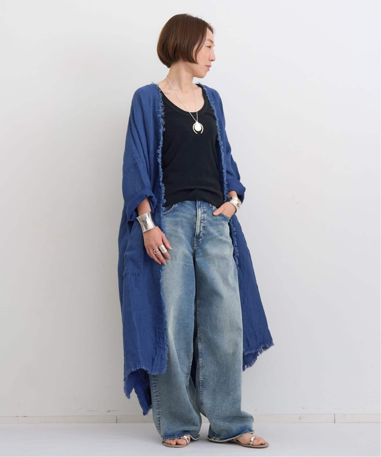 GOOD GRIEF!/グッド グリーフ】 GENTLE FORK WIDE DENIM（デニムパンツ