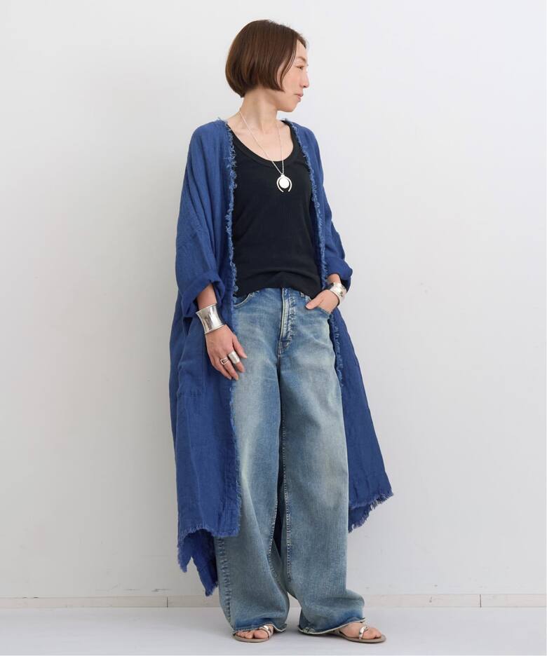 GOOD GRIEF!/グッド グリーフ】 GENTLE FORK WIDE DENIM（デニムパンツ 