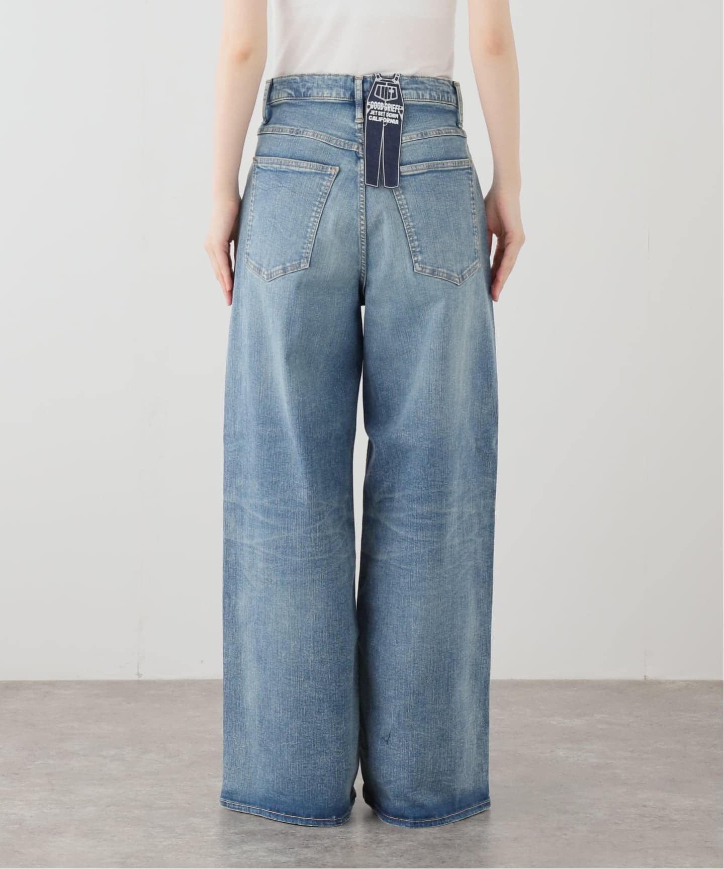 GOOD GRIEF!/グッド グリーフ】 GENTLE FORK WIDE DENIM(デニムパンツ GOOD GRIEF!/グッド グリーフ】 GENTLE FORK WIDE DENIM(デニムパンツ