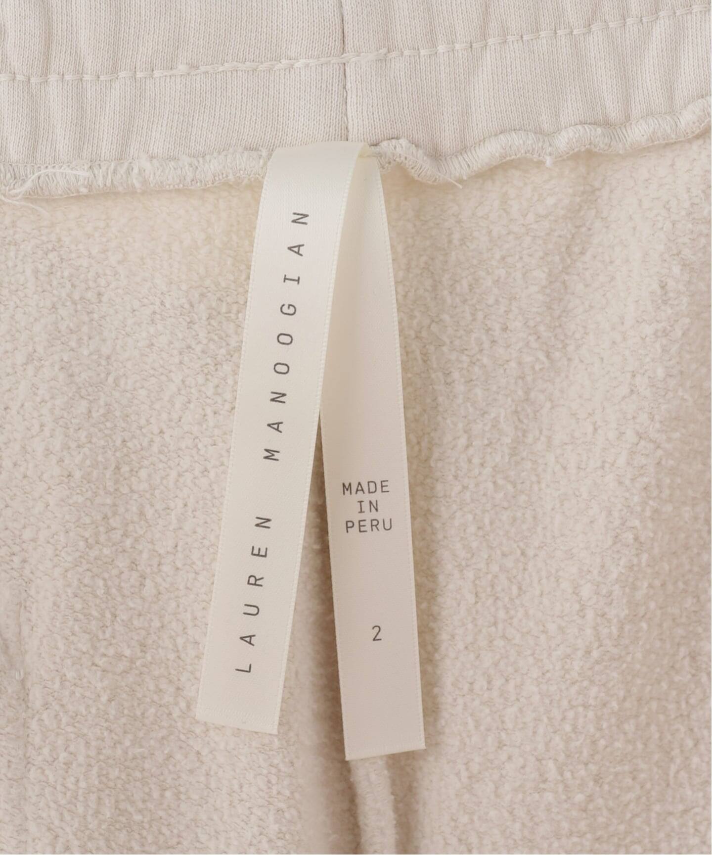 LAUREN MANOOGIAN/ローレン マヌージアン】 FLEECE PANTS（スウェット