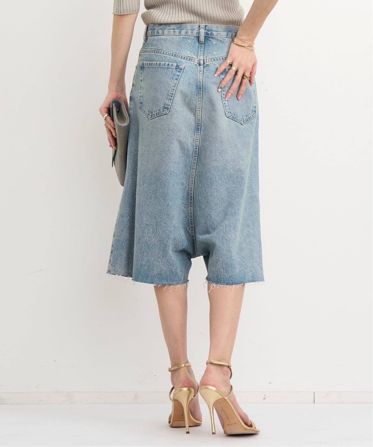 MAISON MARGIELA/メゾン マルジェラ】 SHORT DENIM PANS（デニムパンツ