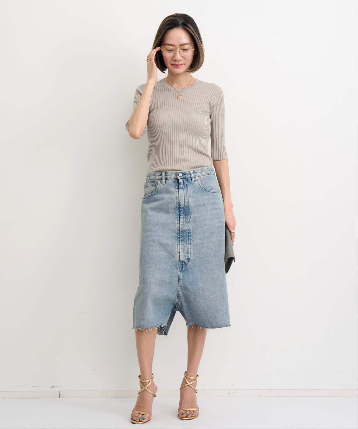 MAISON MARGIELA/メゾン マルジェラ】 SHORT DENIM PANS（デニムパンツ