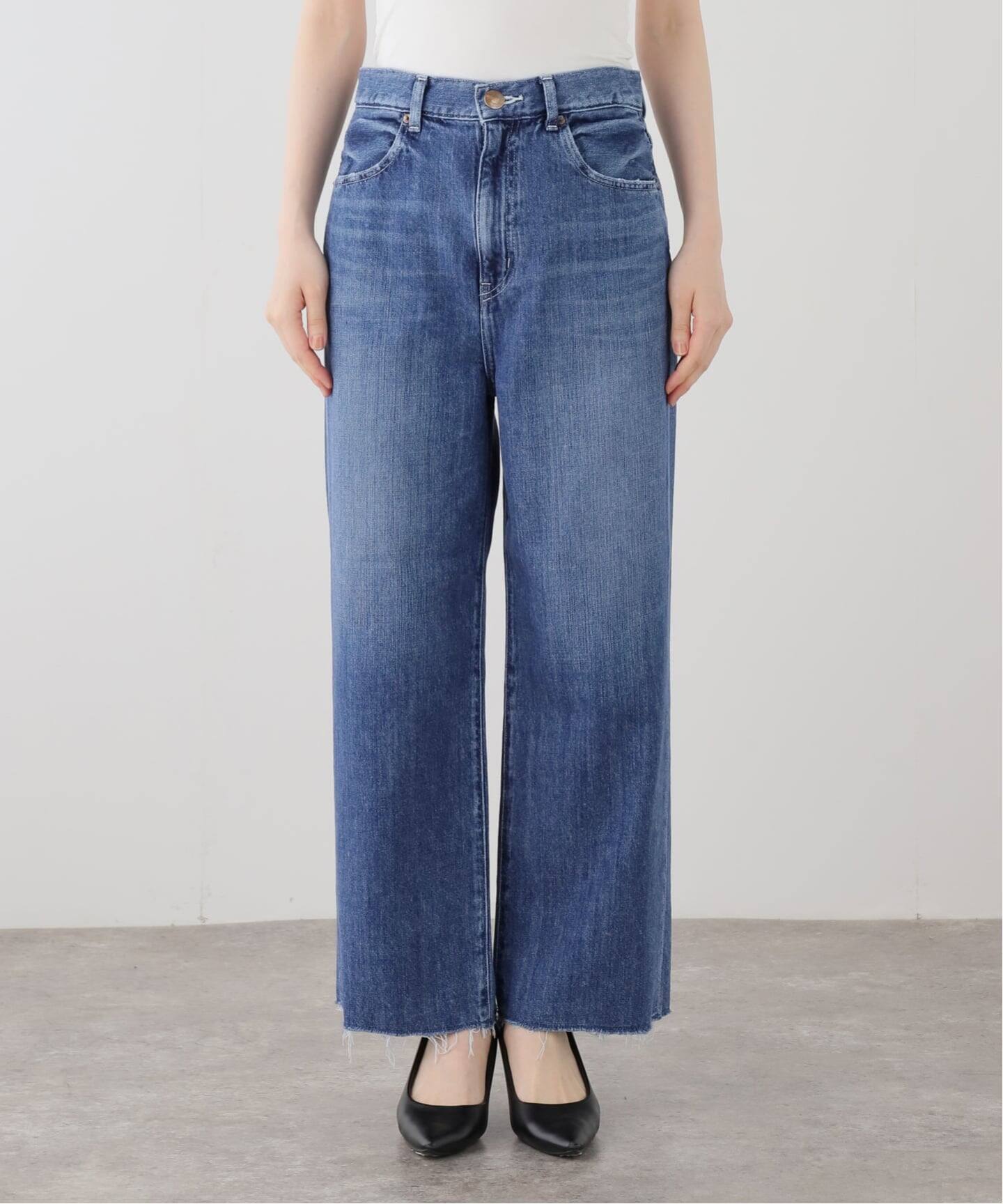 RED CARD/レッド カード】 CROPPED FLARE DENIM（デニムパンツ