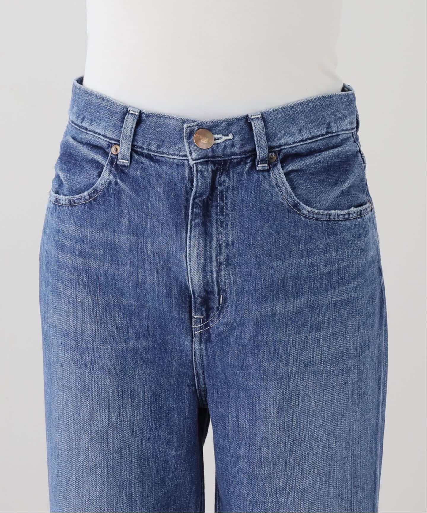 RED CARD/レッド カード】 CROPPED FLARE DENIM（デニムパンツ