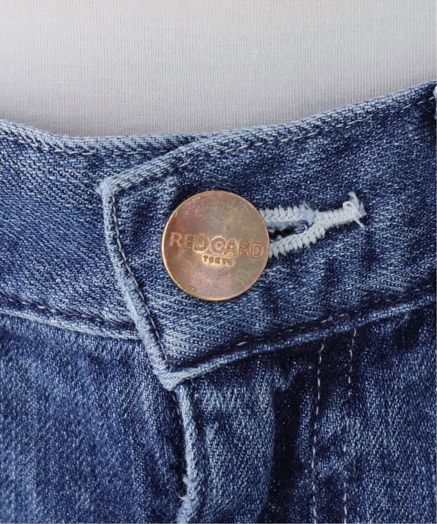 RED CARD/レッド カード】 CROPPED FLARE DENIM（デニムパンツ