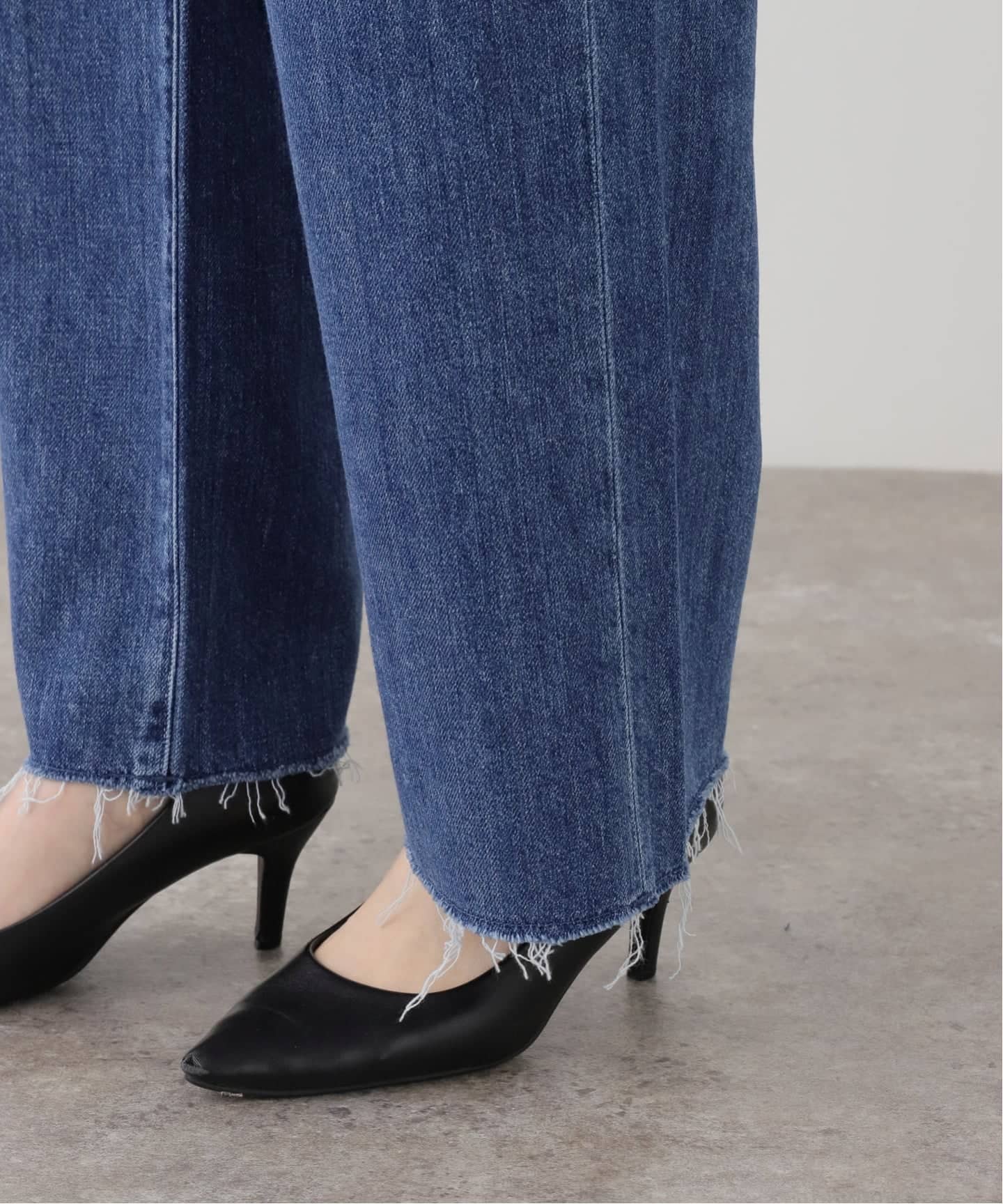 L'Appartement★RED CARD/レッドカードDenim　美脚パンツ RED CARD/レッド カード】 CROPPED FLARE DENIM（デニムパンツ