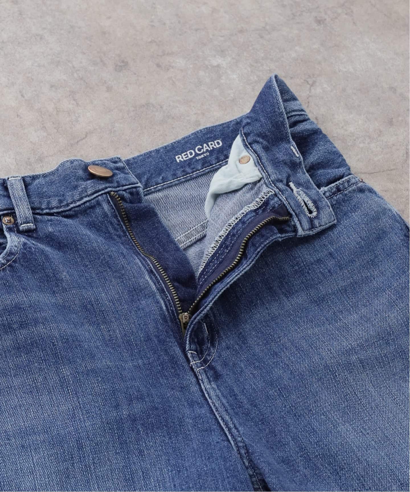RED CARD/レッド カード】 CROPPED FLARE DENIM（デニムパンツ