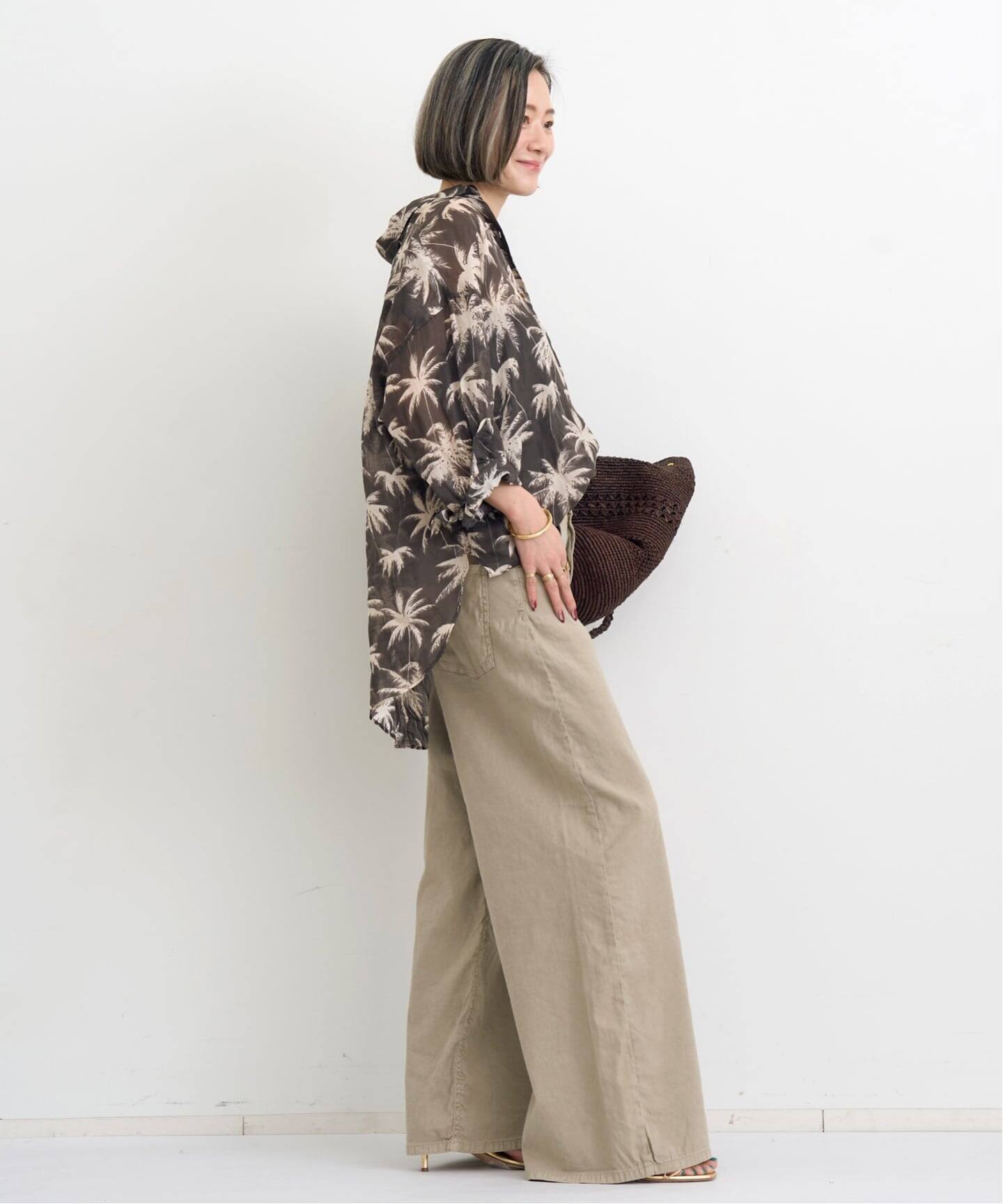 【RED CARD/レッドカード】 COTTON LINEN PANTS 23 RED CARD/レッド カード】 COTTON LINEN PANTS（その他パンツ）｜L