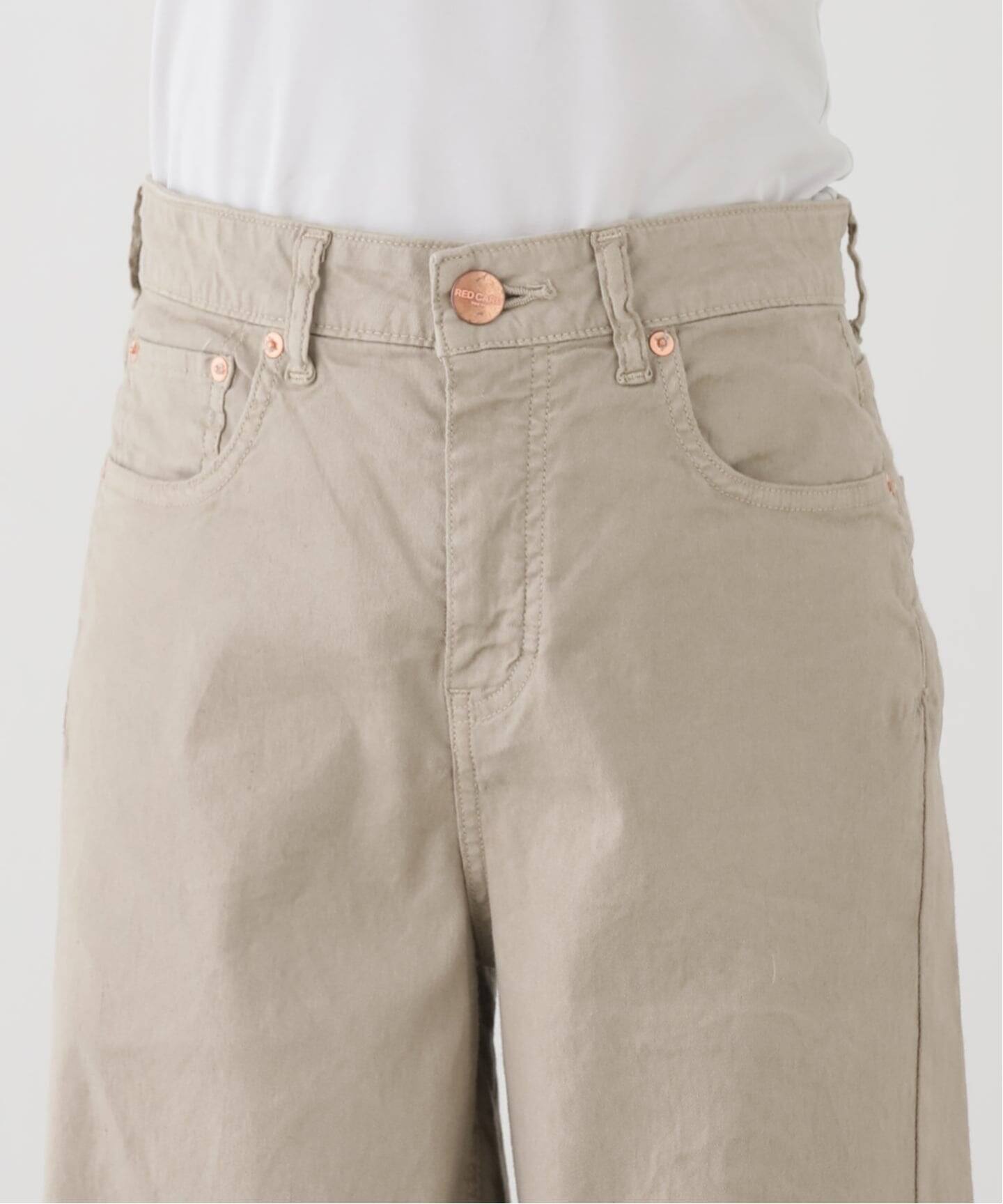 RED CARD/レッド カード】 COTTON LINEN PANTS（その他パンツ）｜L