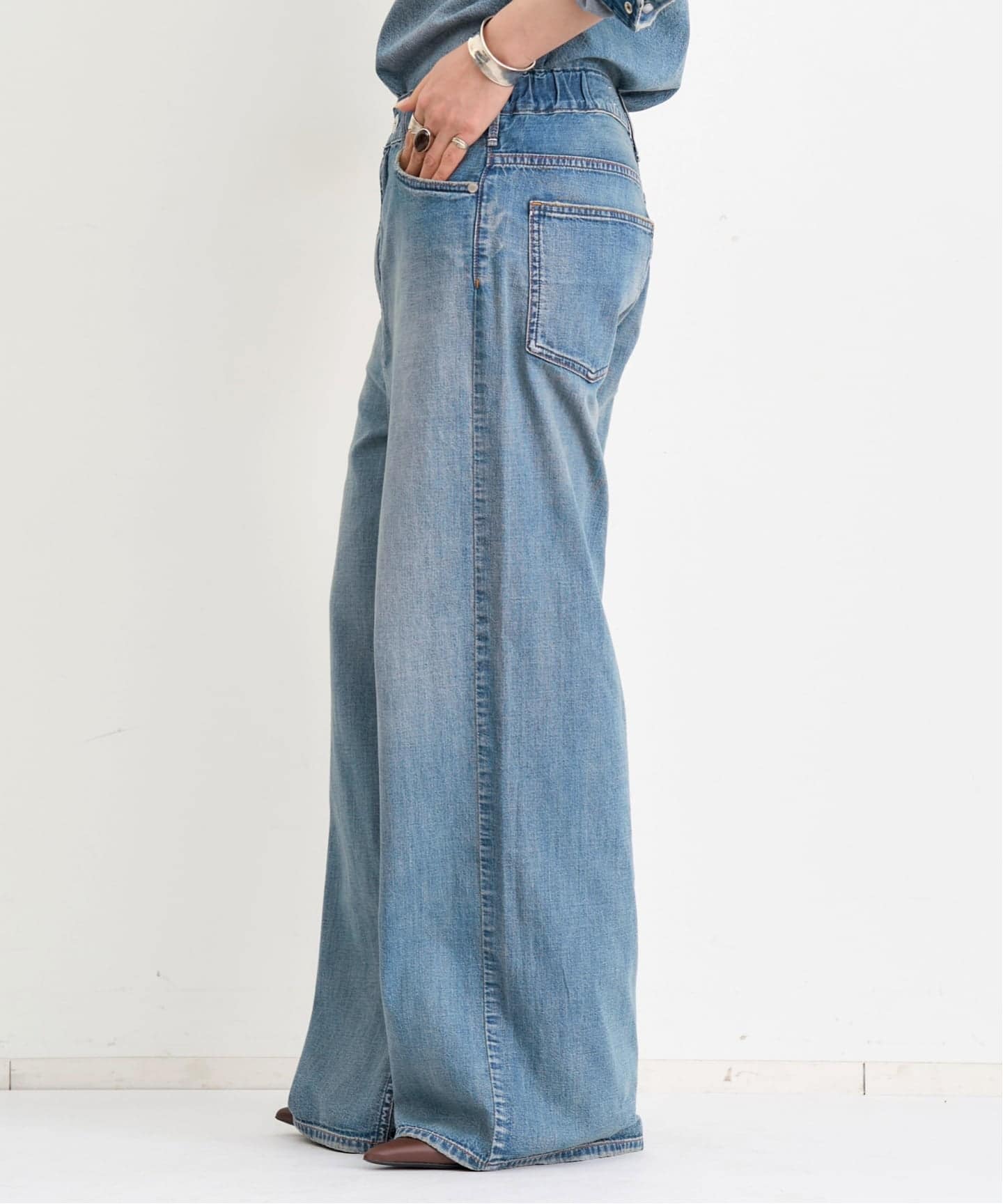 【UPPER HIGHTS/アッパー ハイツ】 WIDE DENIM 25 UPPER HIGHTS/アッパー ハイツ】 WIDE DENIM（デニムパンツ・ジーンズ
