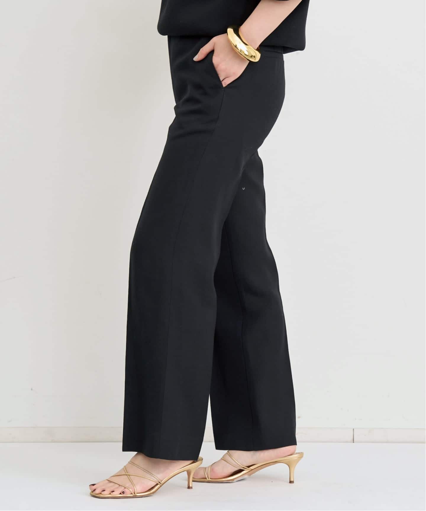 LISIERE VASINO CROPPED PANTS（スラックス）｜L'Appartement