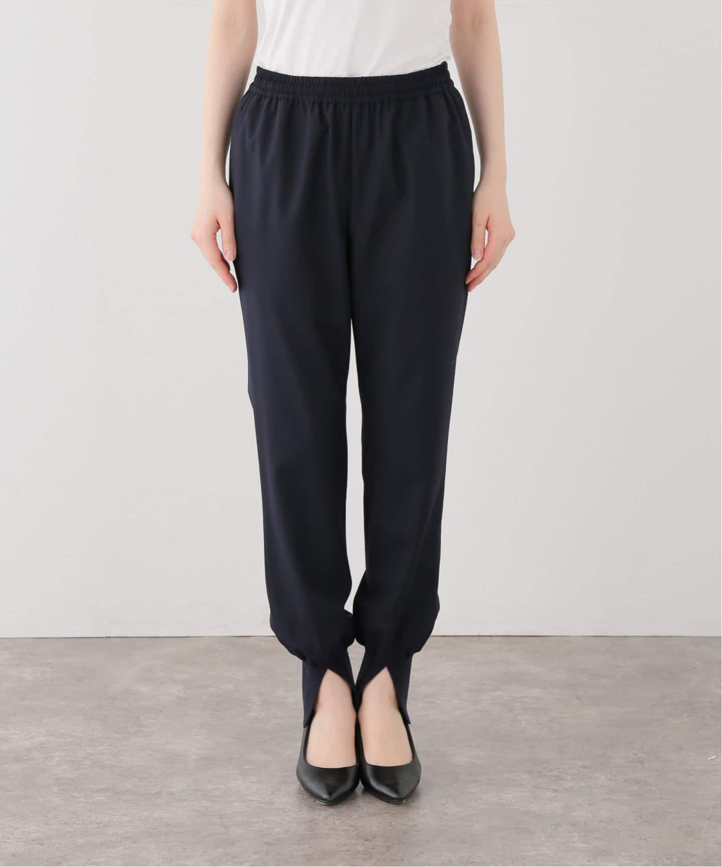 COL PIERROT/コル ピエロ】 Wool Rib Pants（その他パンツ）｜L