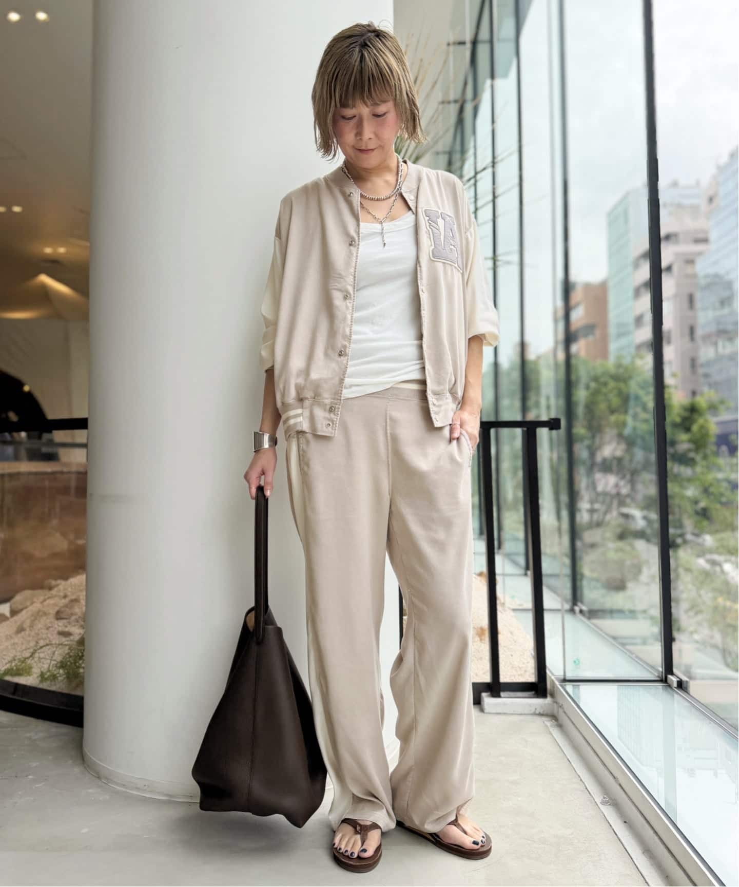 REMI RELIEF/レミ レリーフ】 SUEDE LIKE PANTS（その他パンツ）｜L