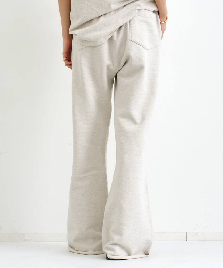 REMI RELIEF/レミ レリーフ】 SWEAT FLARE PANTS（スウェットパンツ 