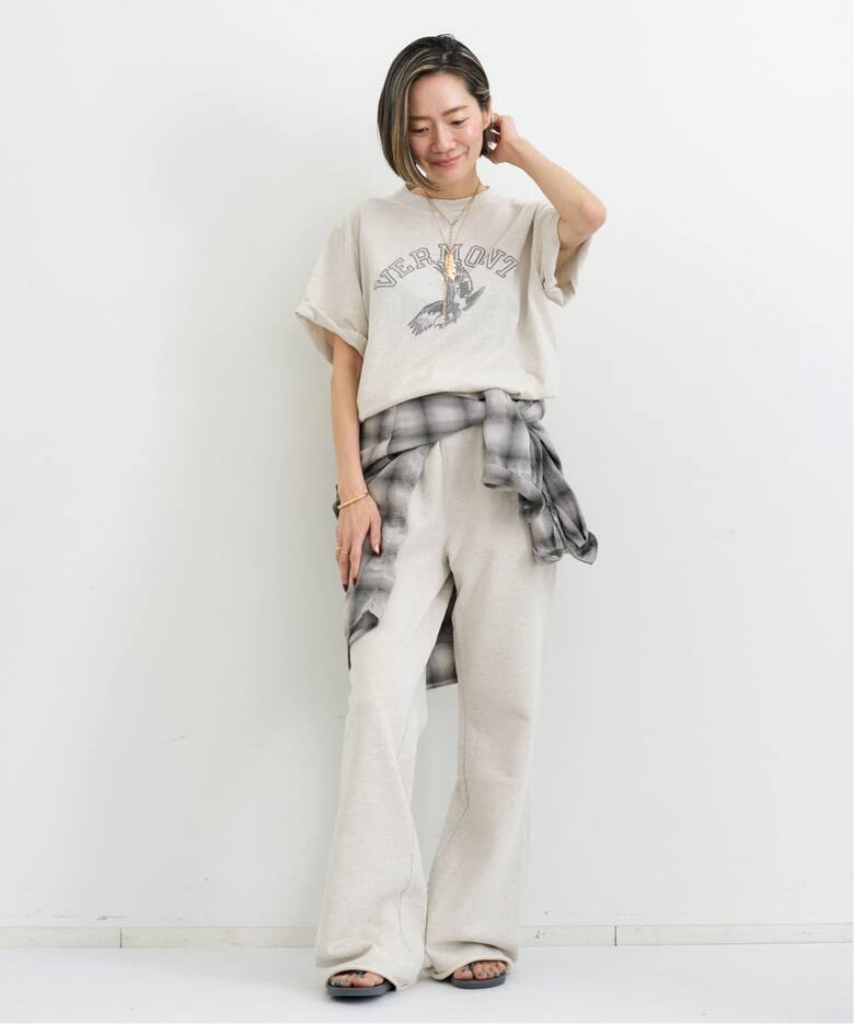 REMI RELIEF/レミ レリーフ】 SWEAT FLARE PANTS（スウェットパンツ 