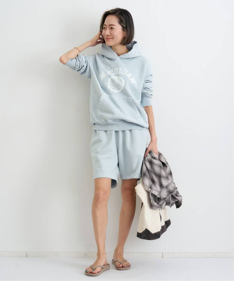 REMI RELIEF/レミ レリーフ】 SWEAT SHORT PANTS（ショート・ハーフ 