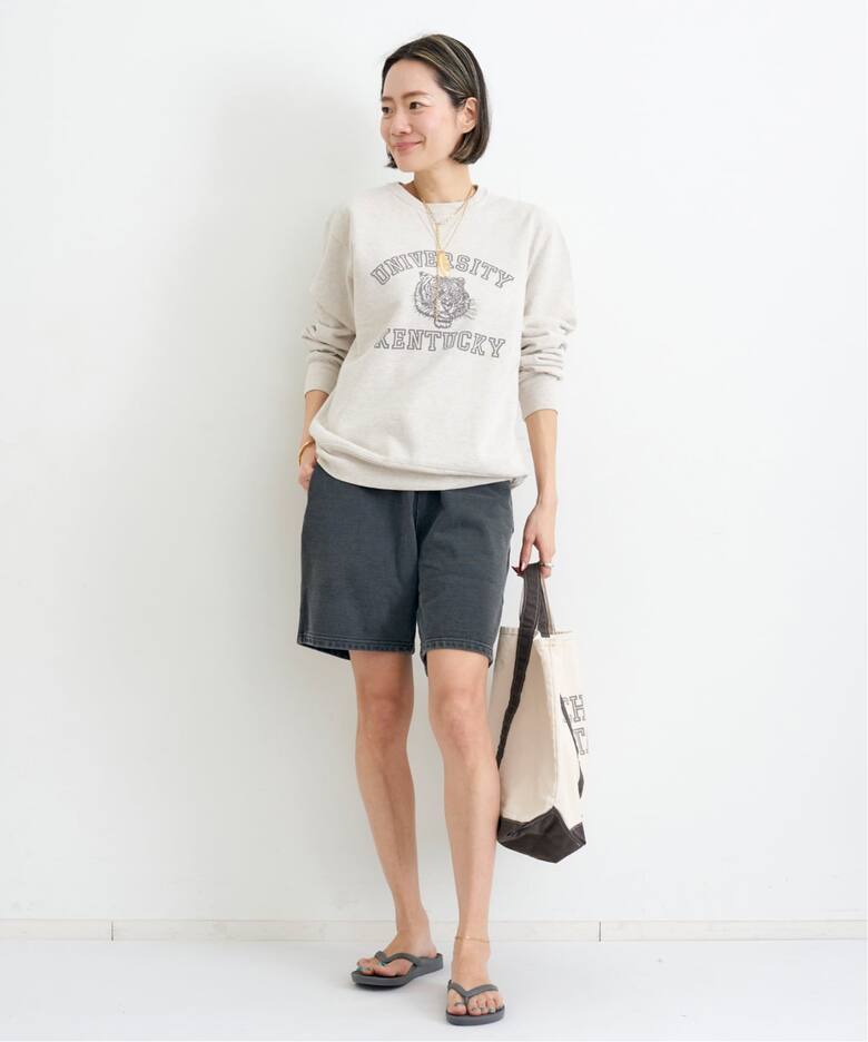 REMI RELIEF/レミ レリーフ】 SWEAT SHORT PANTS（ショート・ハーフ 