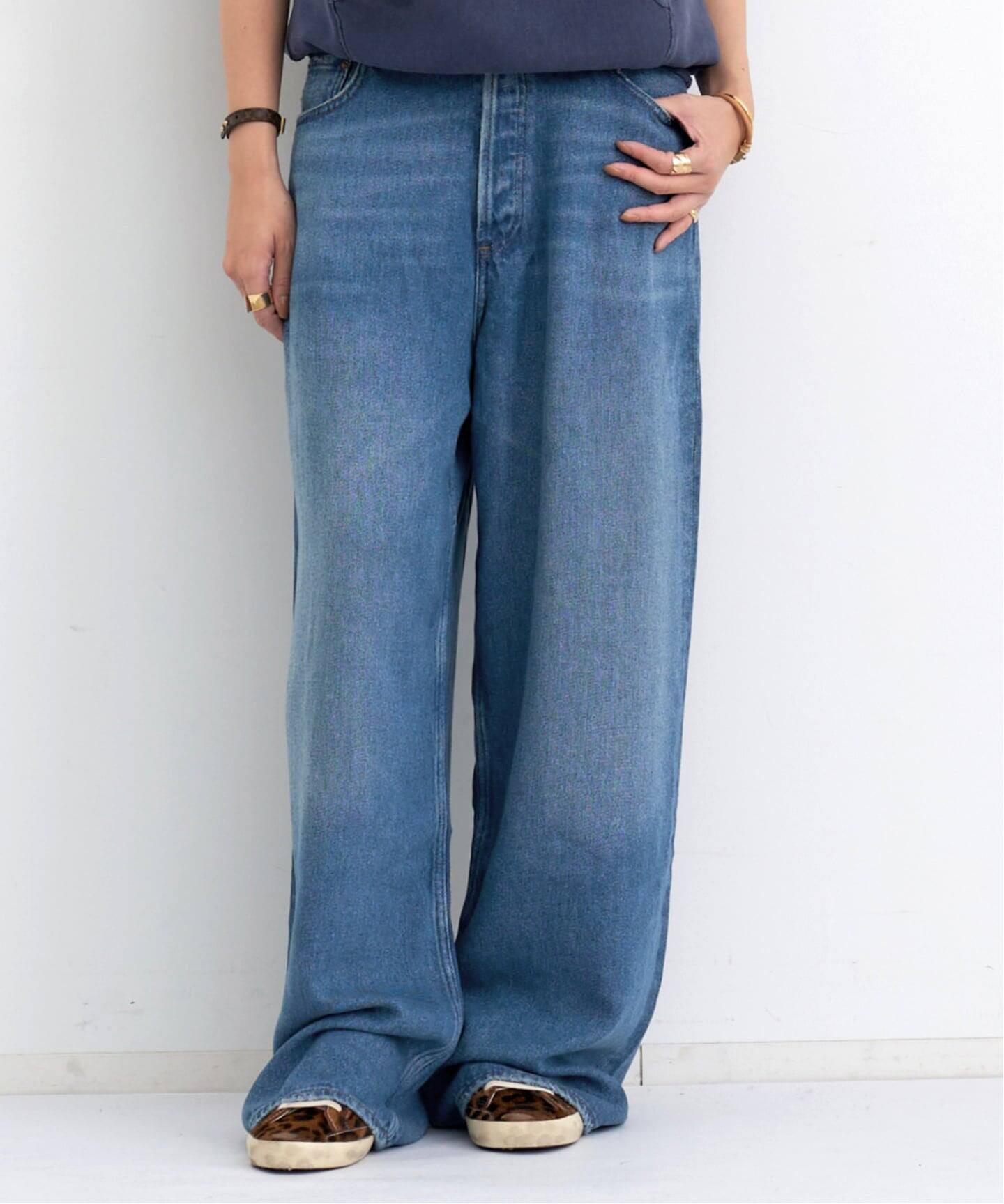 AGOLDE/エーゴールドイー】 ROUNDED BAGGY（デニムパンツ・ジーンズ 