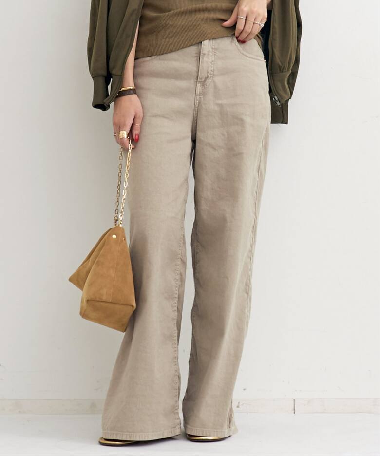 RED CARD/レッド カード】 COTTON LINEN PANTS（その他パンツ）｜L 