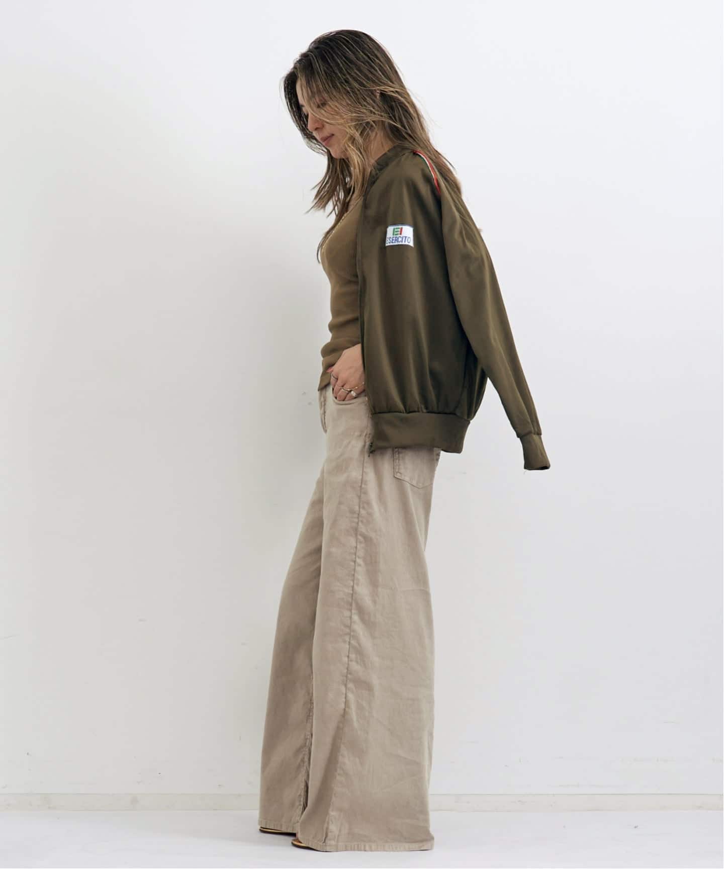 RED CARD/レッド カード】 COTTON LINEN PANTS（その他パンツ）｜L
