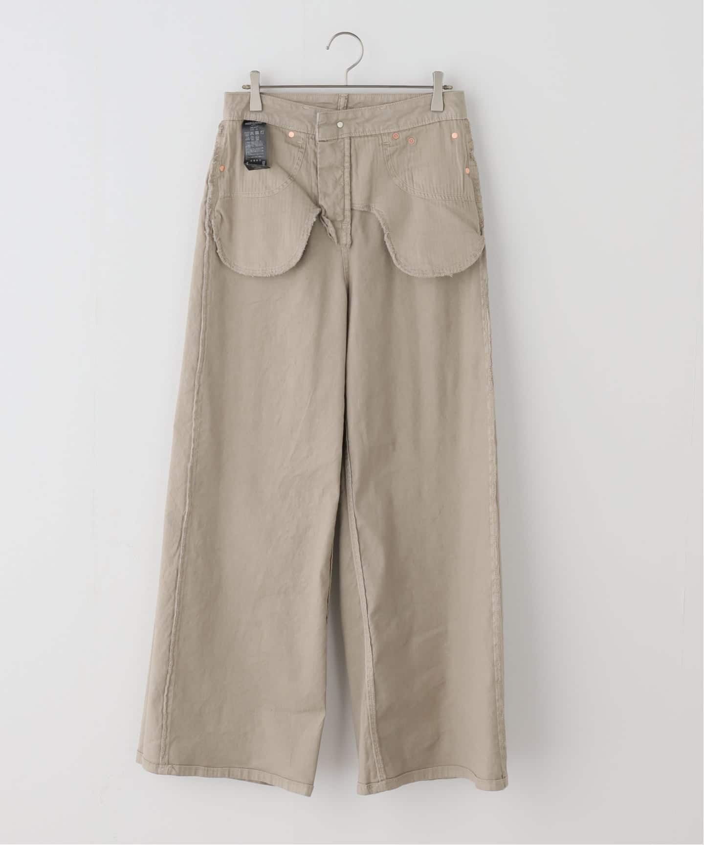 RED CARD/レッド カード】 COTTON LINEN PANTS（その他パンツ）｜L