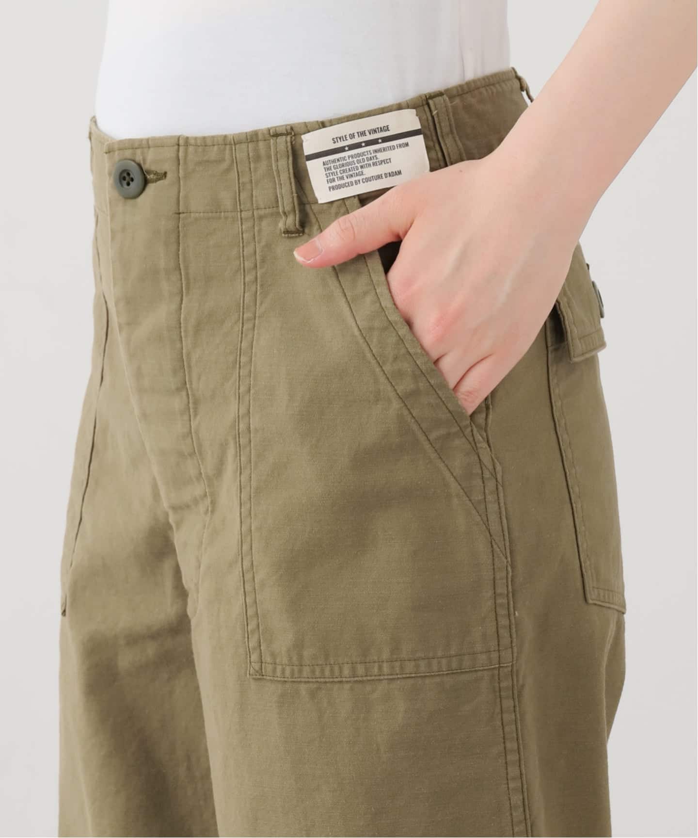 COUTURE D'ADAM/クチュールドアダム】 OLD FATIGUES PANTS（その他