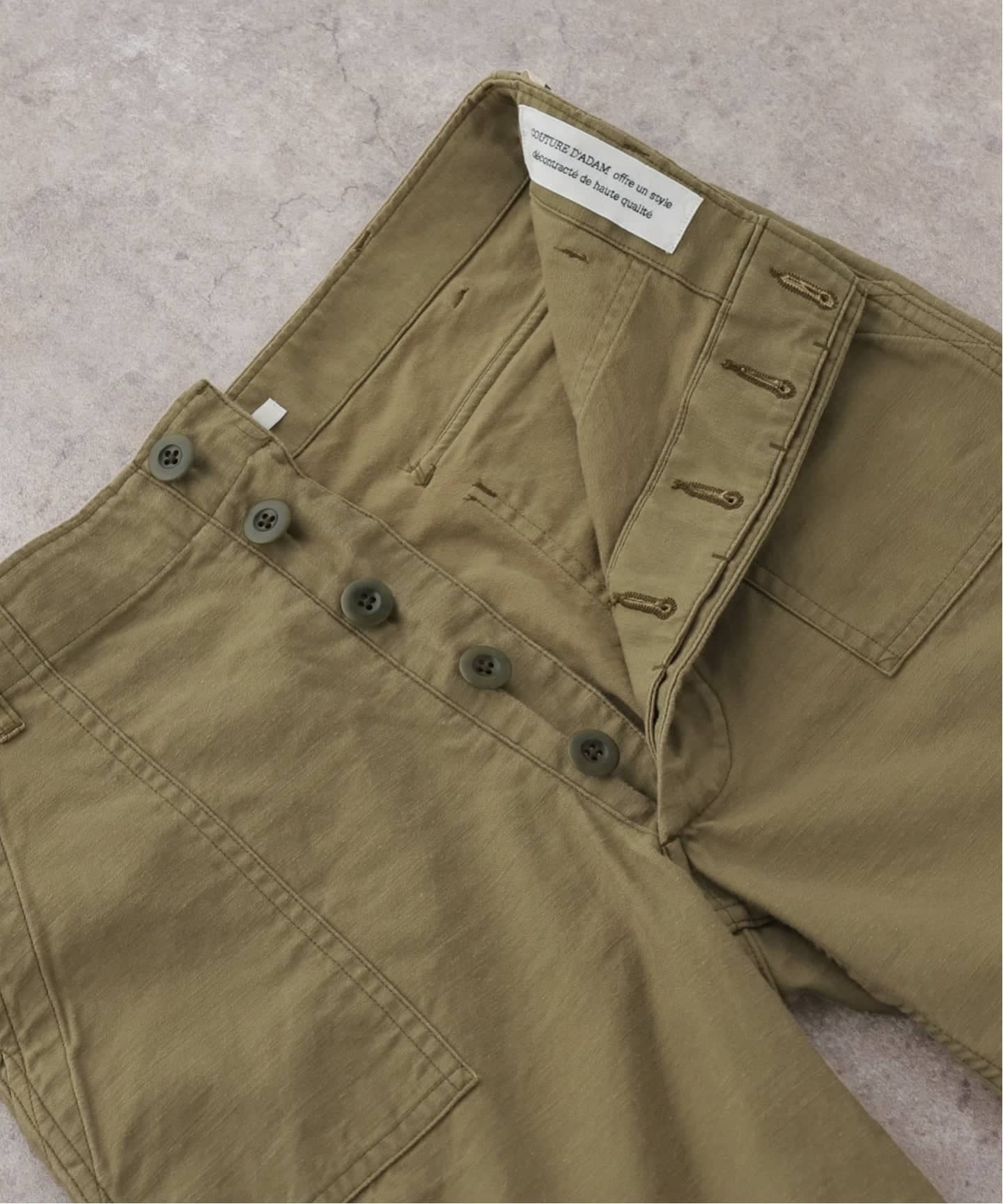COUTURE D'ADAM/クチュールドアダム】 OLD FATIGUES PANTS（その他