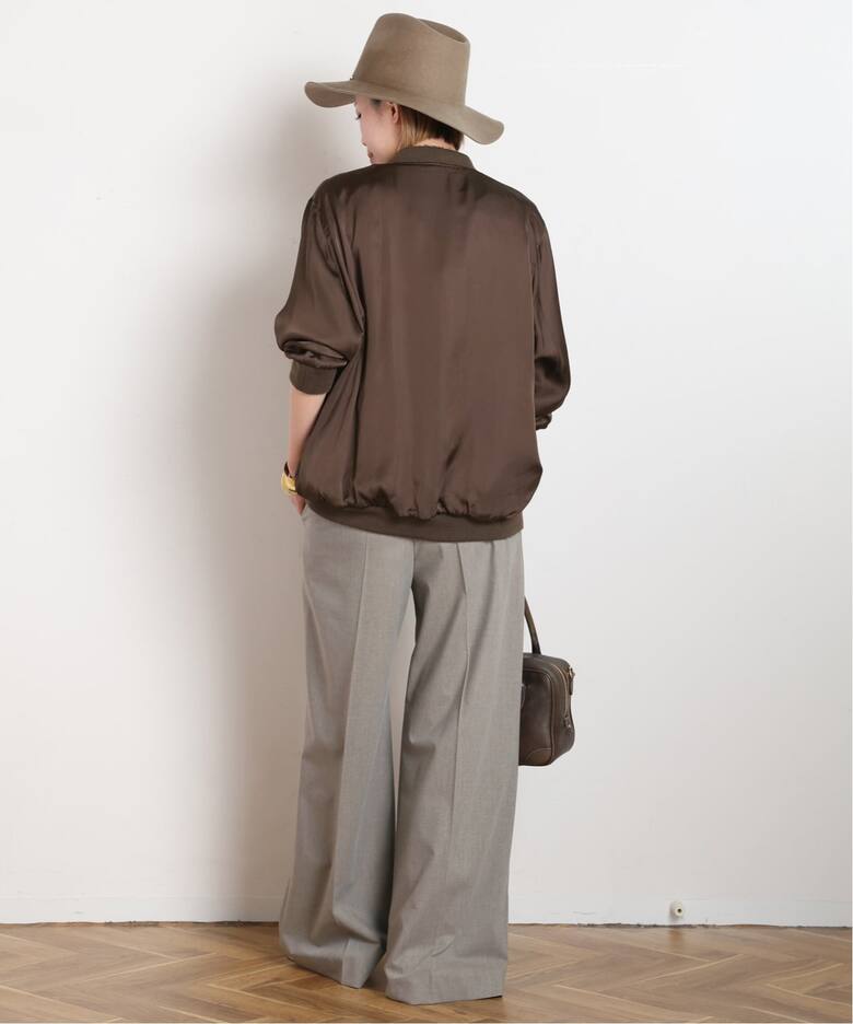 Viatore High-waisted Pants（スラックス）｜AP STUDIO（エーピー 