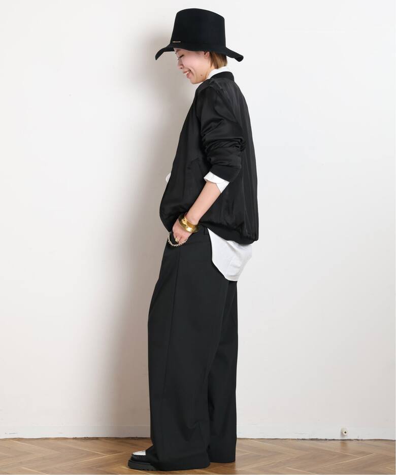 Viatore High-waisted Pants（スラックス）｜AP STUDIO（エーピー