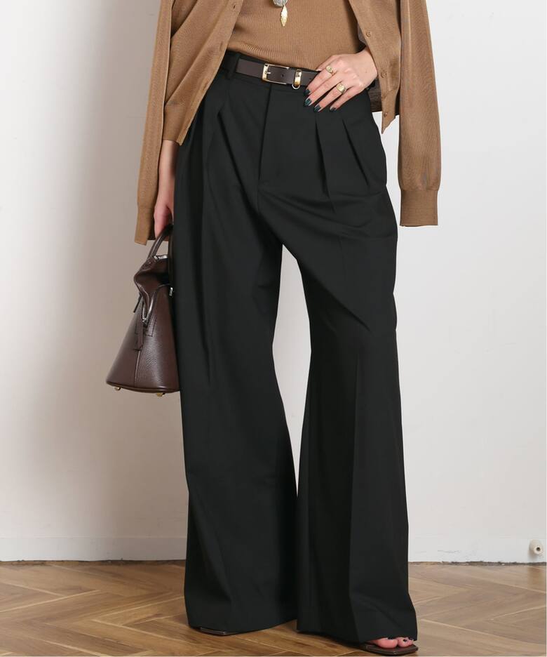 Viatore High-waisted Pants（スラックス）｜AP STUDIO（エーピー 
